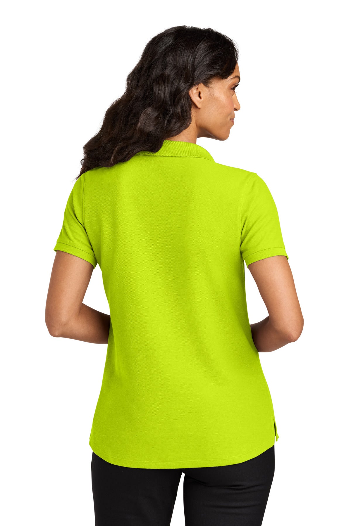 NeonYellow Port Authority Women's Wearever Signature Pique Polo LK200