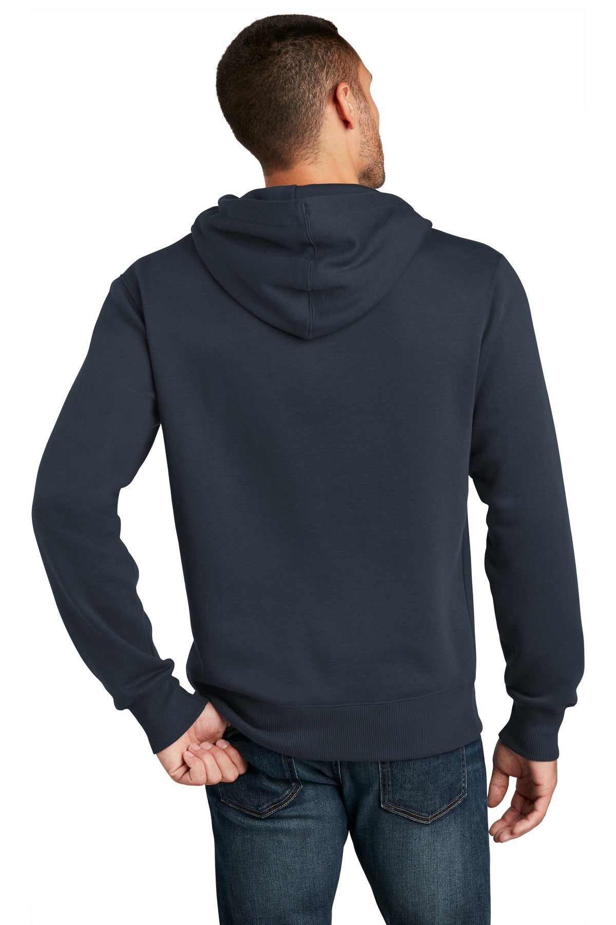 New Navy District Perfect Weight Fleece Hoodie DT1101