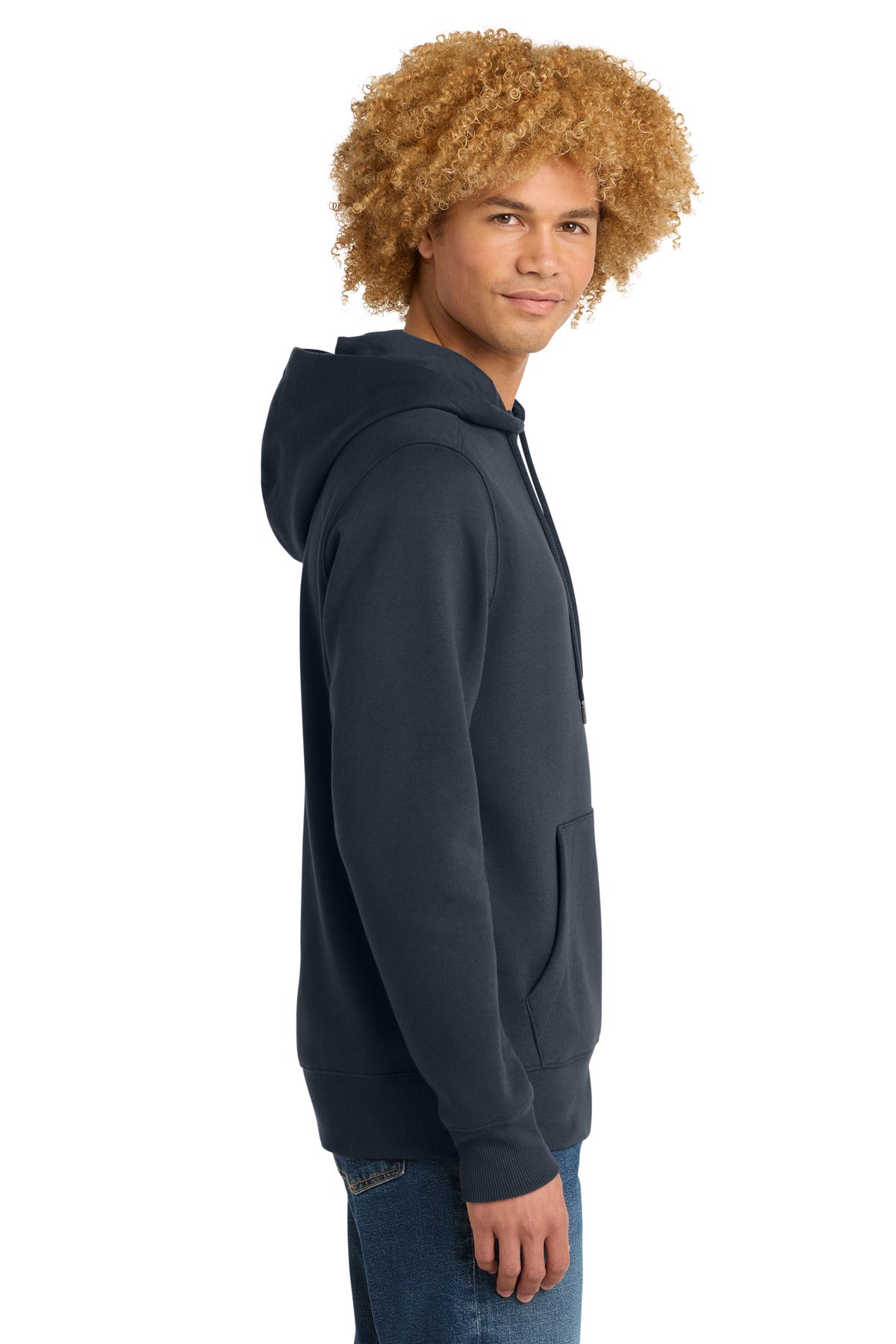 New Navy District Perfect Weight Fleece Hoodie DT1101