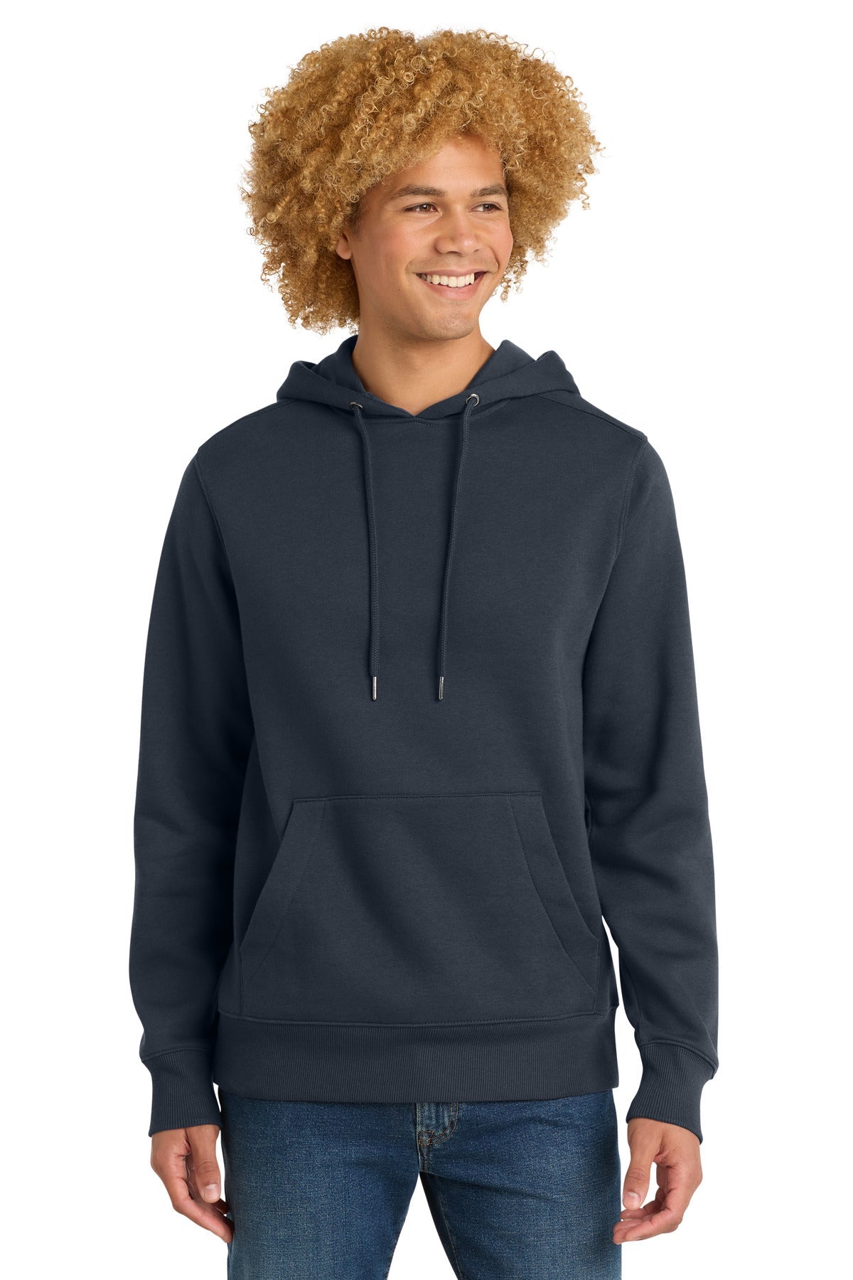 New Navy District Perfect Weight Fleece Hoodie DT1101