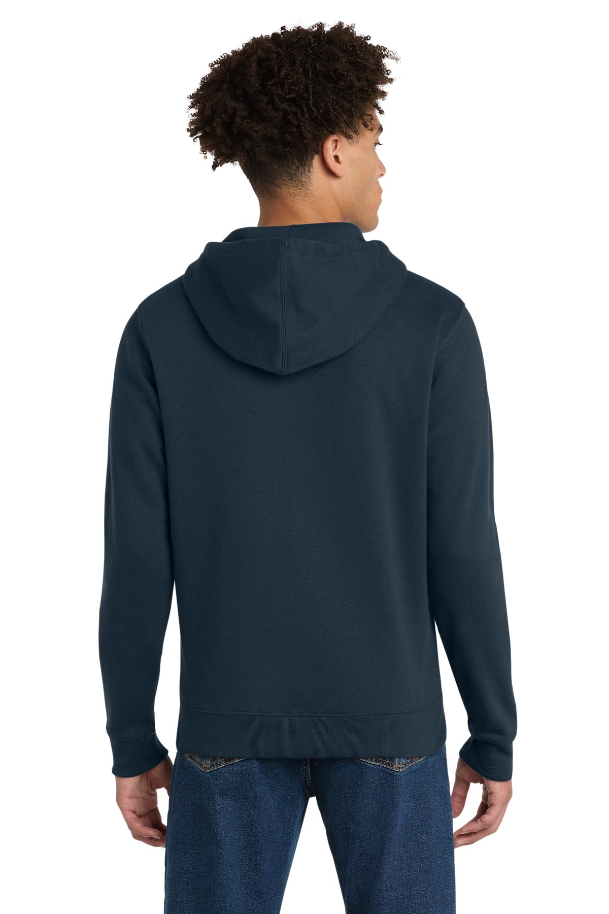 New Navy District V.I.T. Fleece Full-Zip Hoodie DT6102