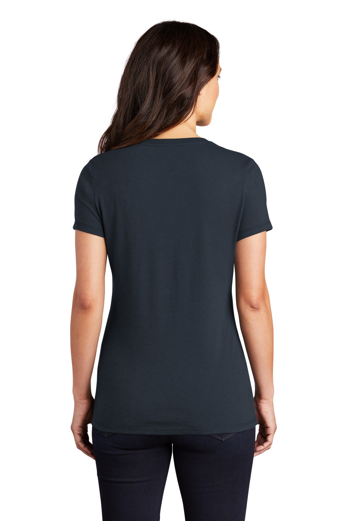 New Navy District Women's Perfect Tri Tee. DM130L