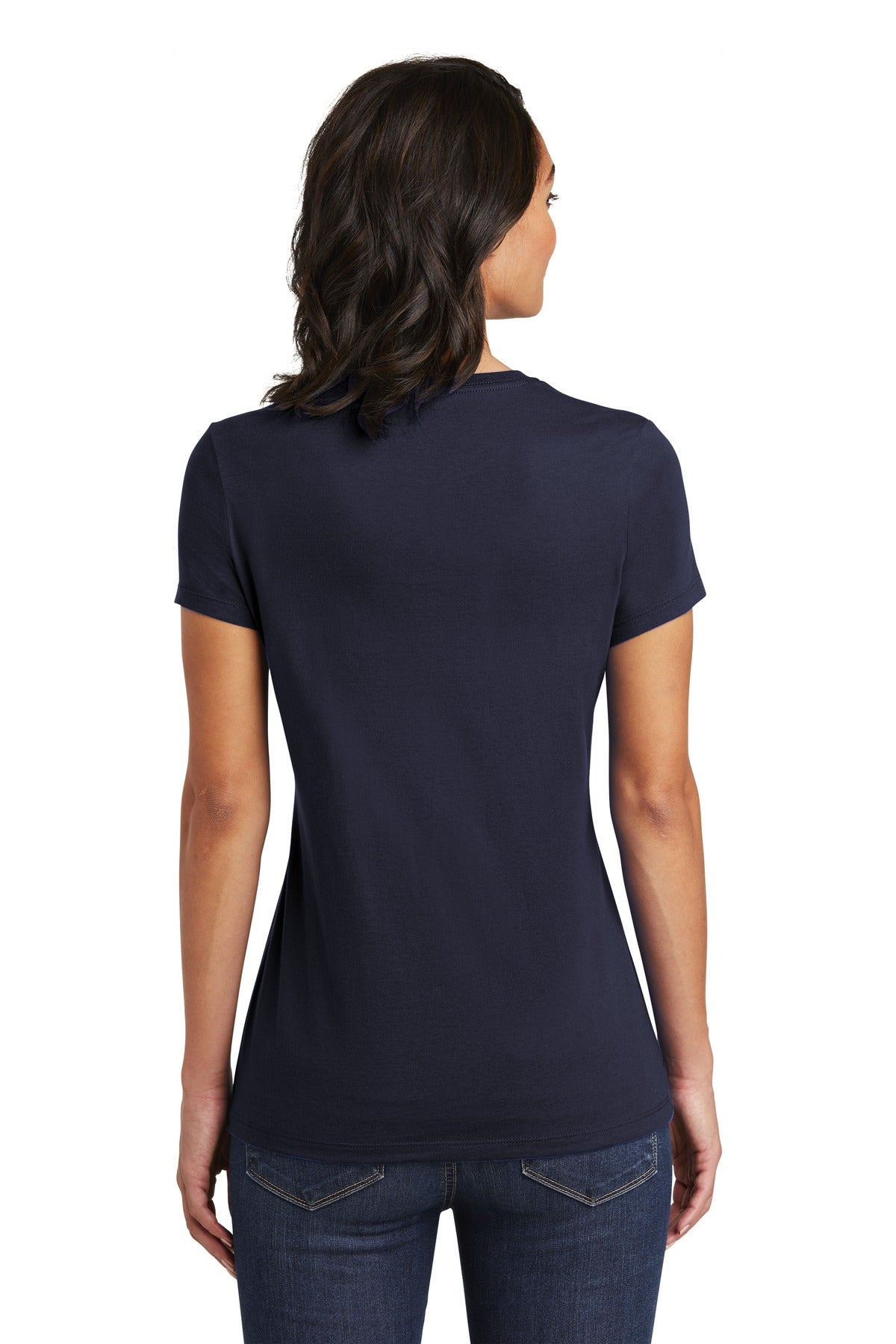 New Navy District Women's Very Important Tee . DT6002