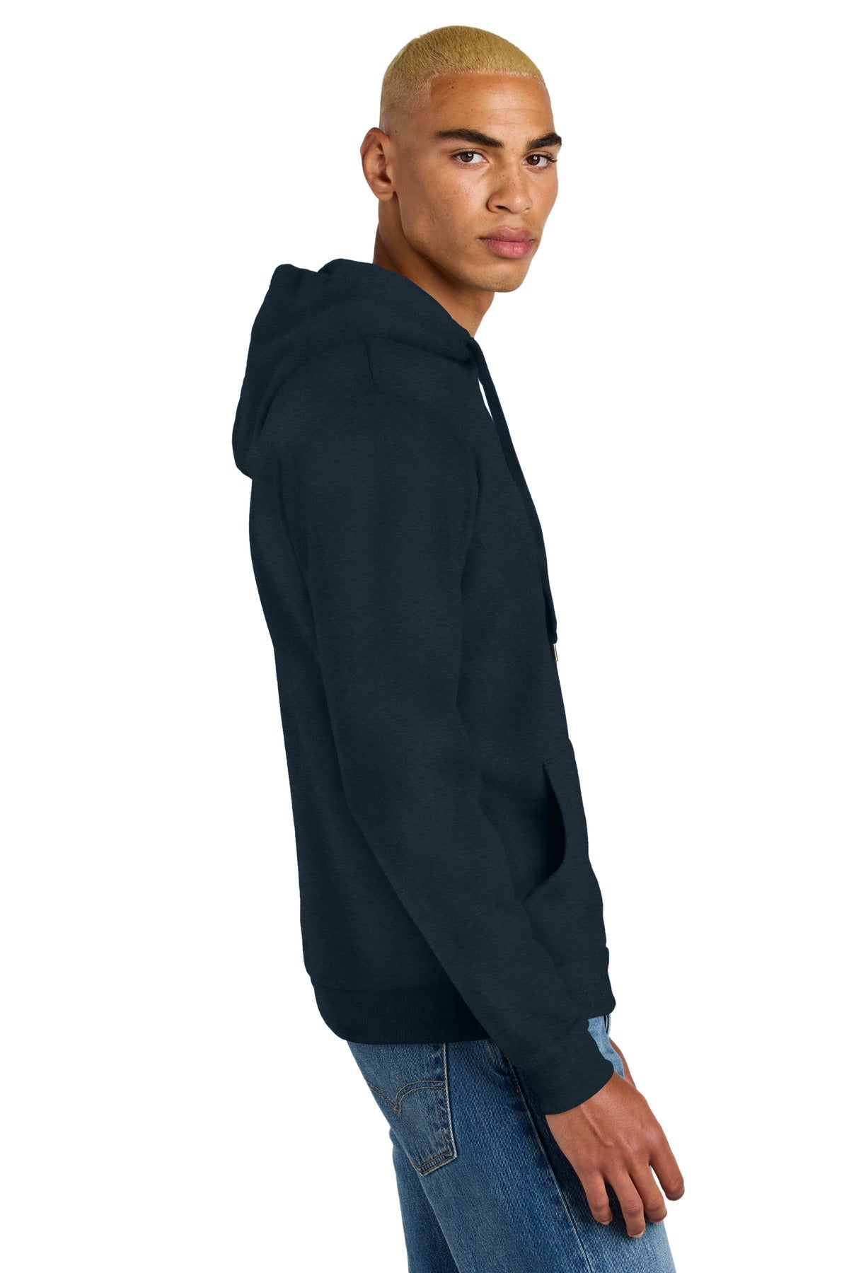 NewNavy District Perfect Tri Fleece Pullover Hoodie DT1300