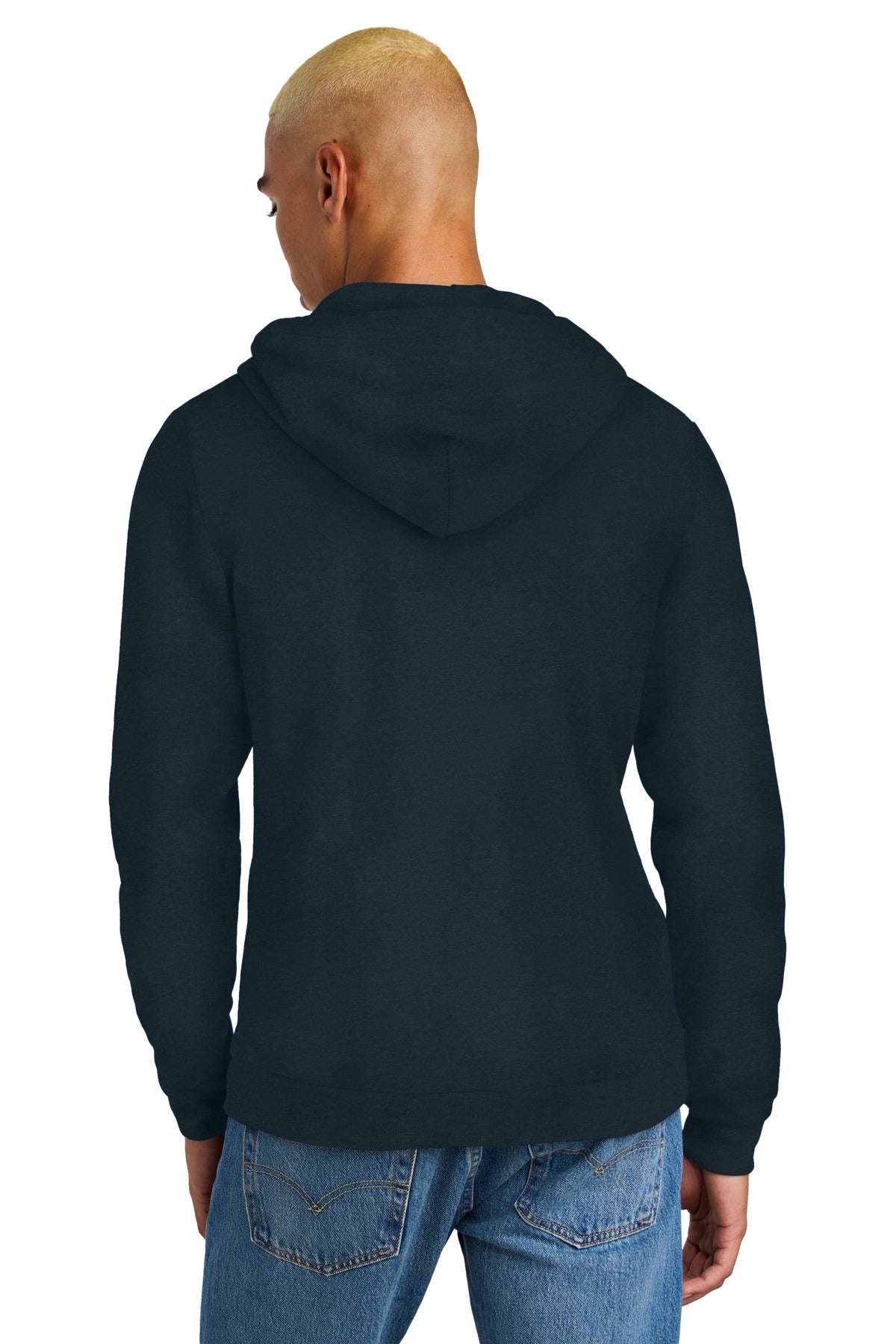 NewNavy District Perfect Tri Fleece Pullover Hoodie DT1300