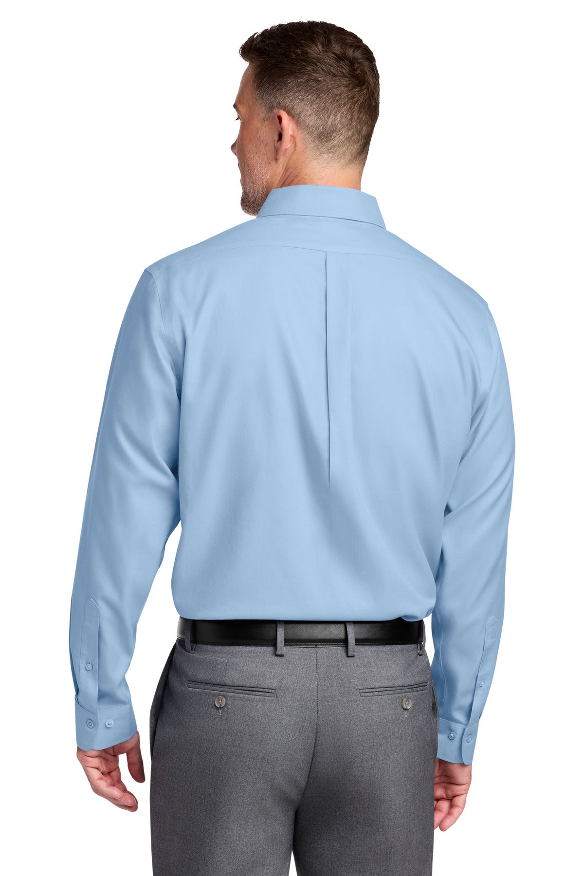 NewportBlu Brooks Brothers Tall Wrinkle-Free Stretch Nailhead Shirt TBB18002