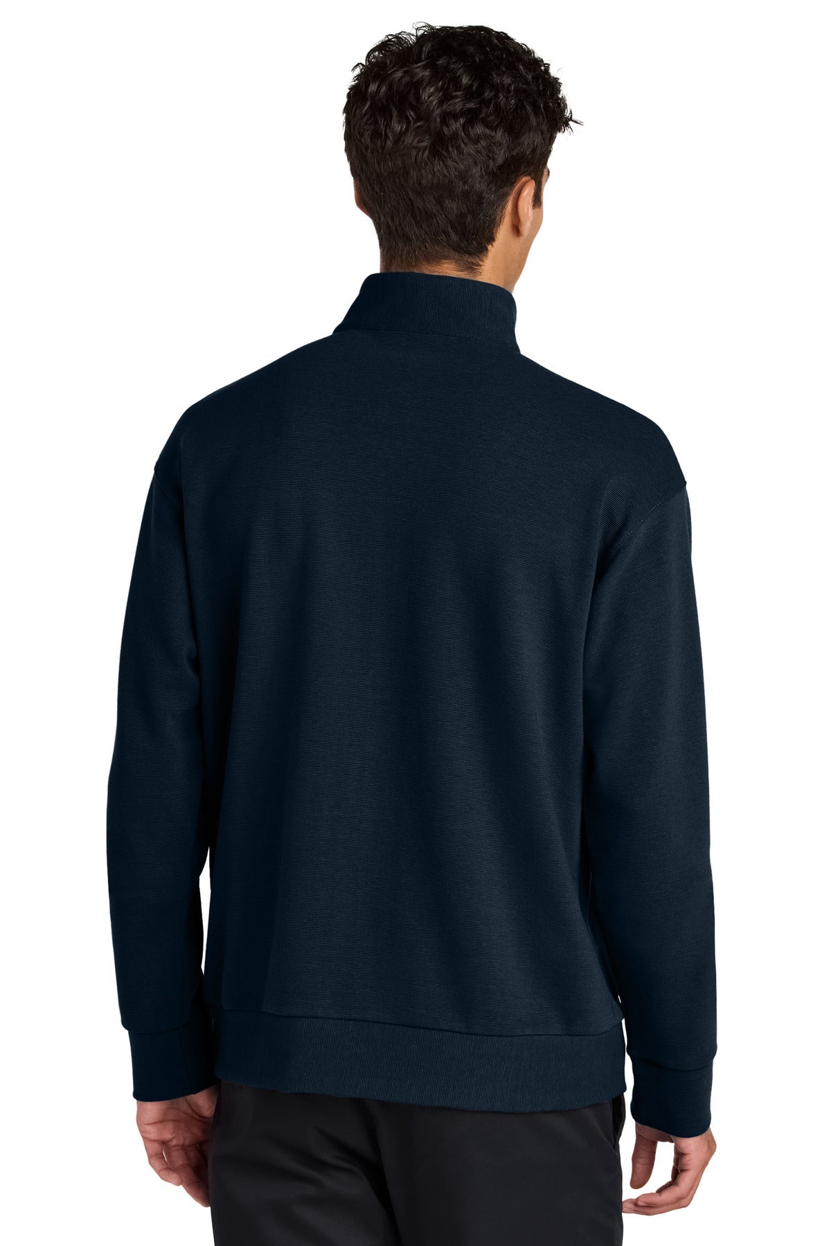 NightNavy Mercer+Mettle Linear Texture 1/4-Zip MM3040