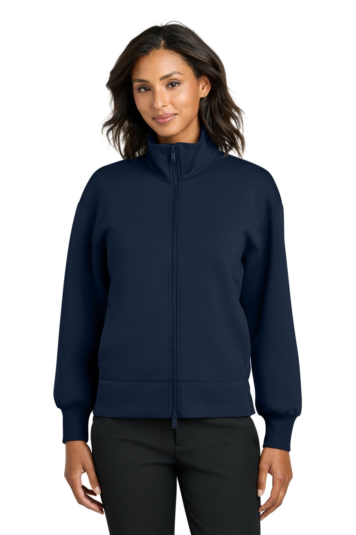 NightNavy Mercer+Mettle Women's Soft Spacer Full-Zip MM3103