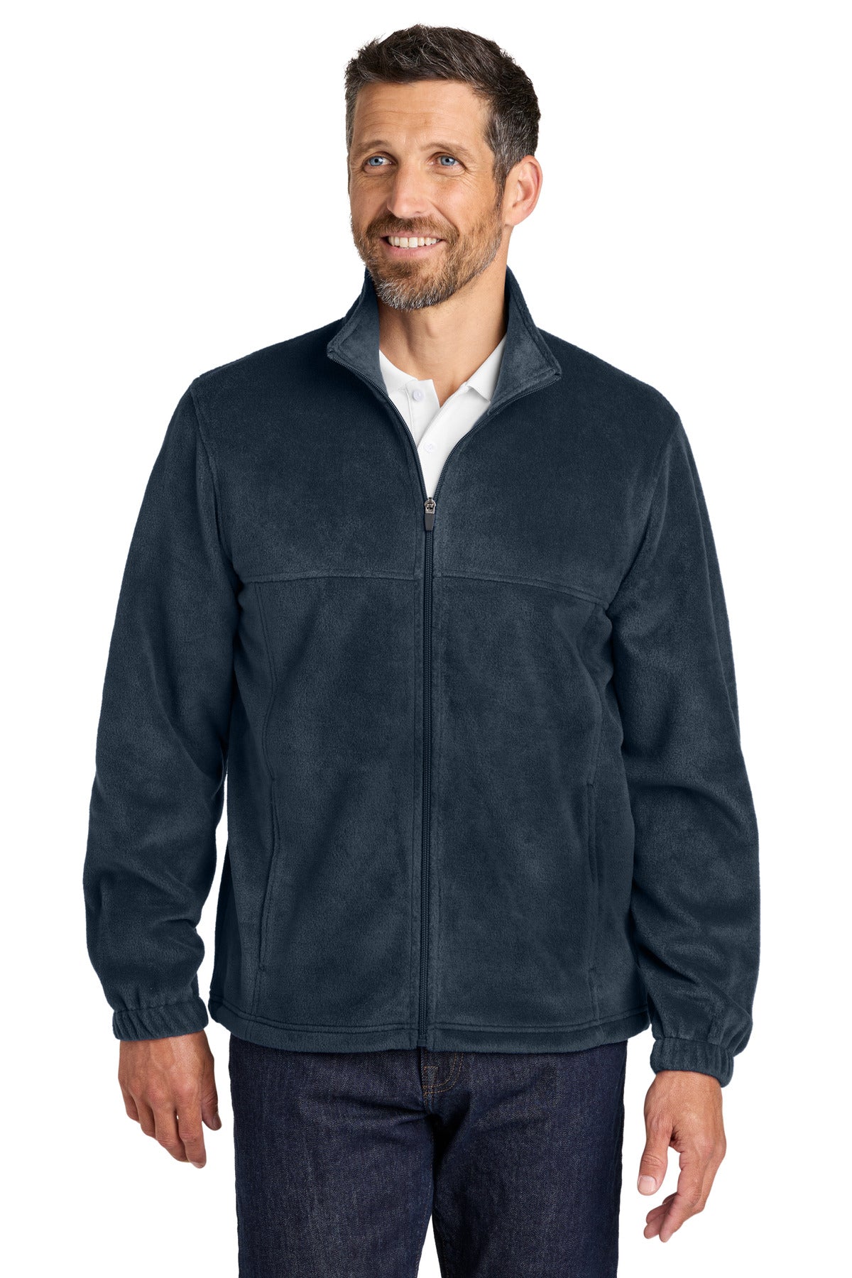 NightNavy Port Authority Plush Fleece Full-Zip Jacket F190