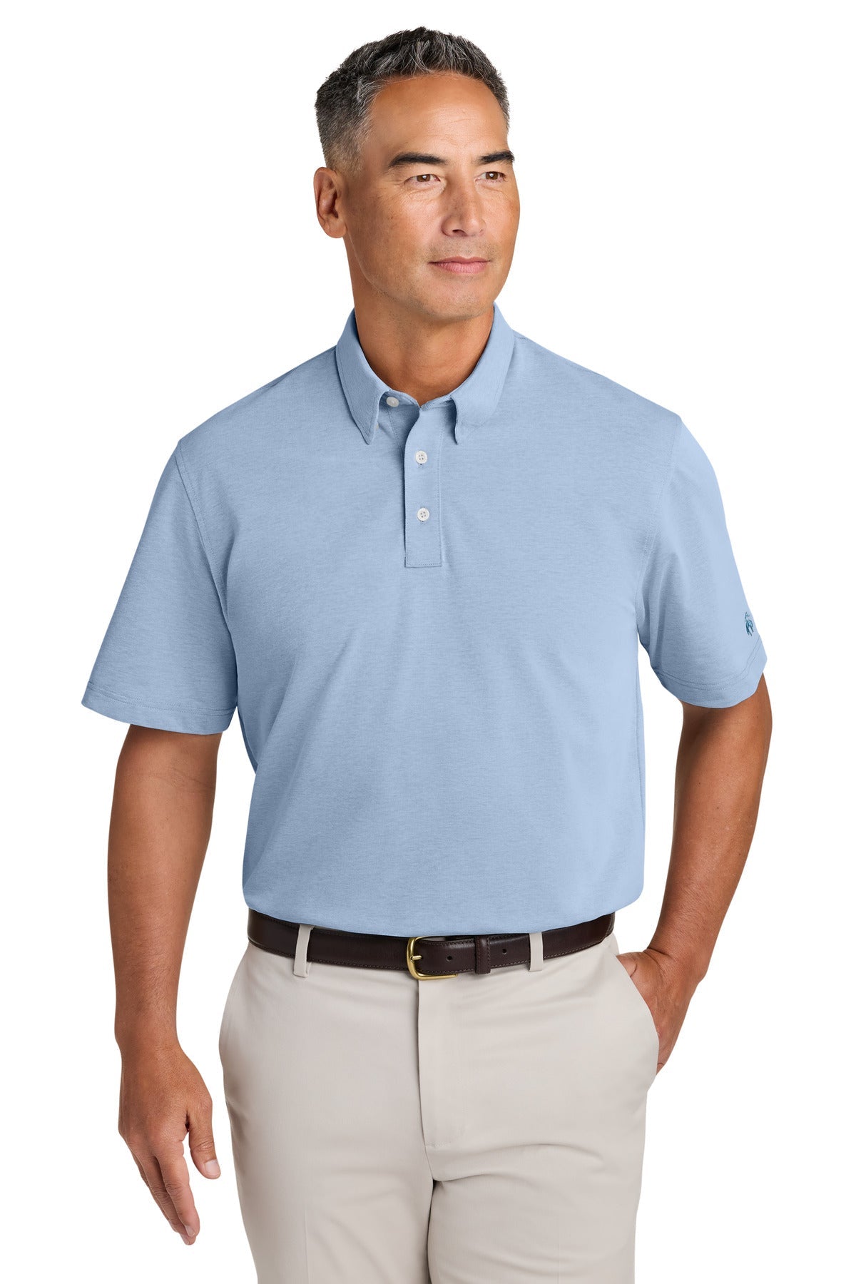 NwptBluEOE Brooks Brothers Pinpoint Pique Dress Polo BB18222