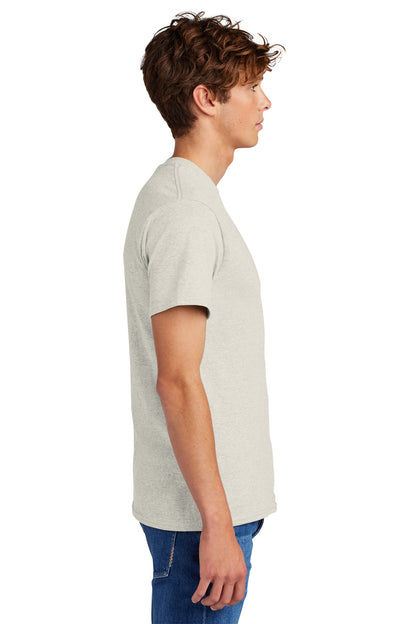 OatHthr Port & Co Core Blend Tee. PC55