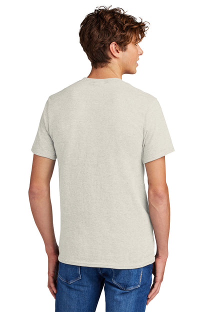 OatHthr Port & Co Core Blend Tee. PC55
