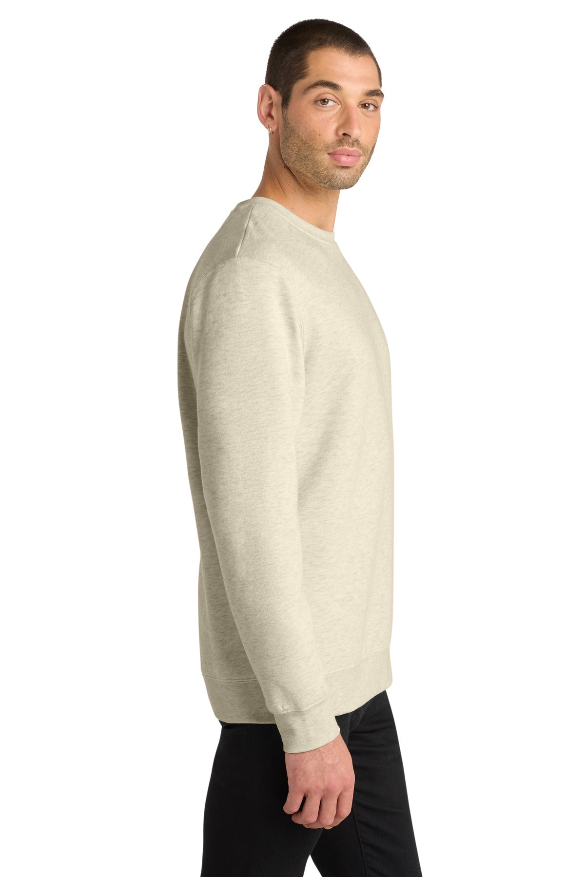Oatmeal Hthr District V.I.T. Fleece Crew DT6104
