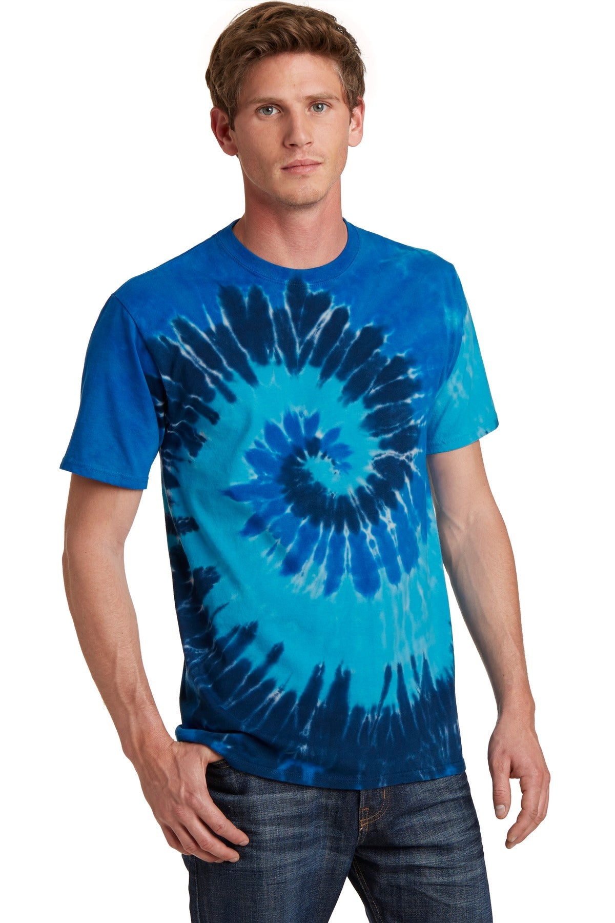 Ocean Rainbow Port & Co Tie-Dye Tee. PC147