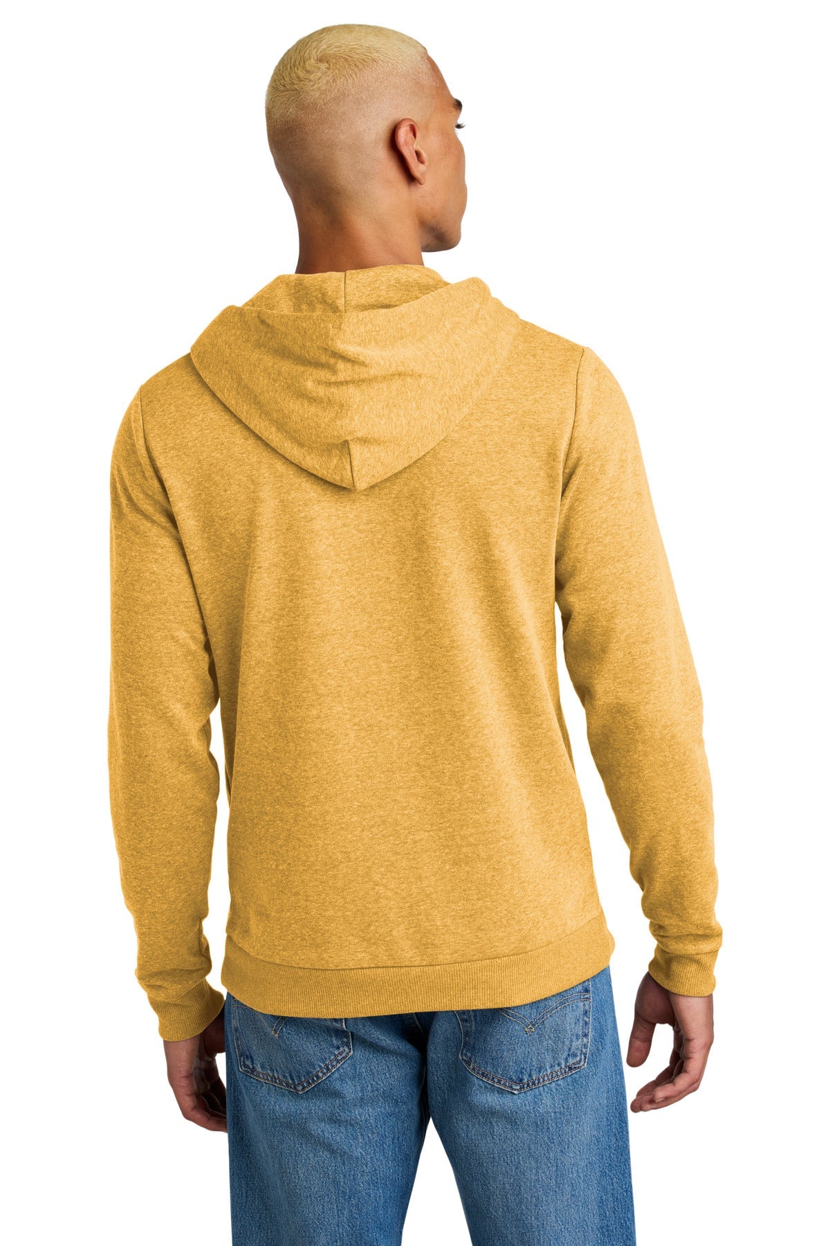 OchreYlwHr District Perfect Tri Fleece Pullover Hoodie DT1300