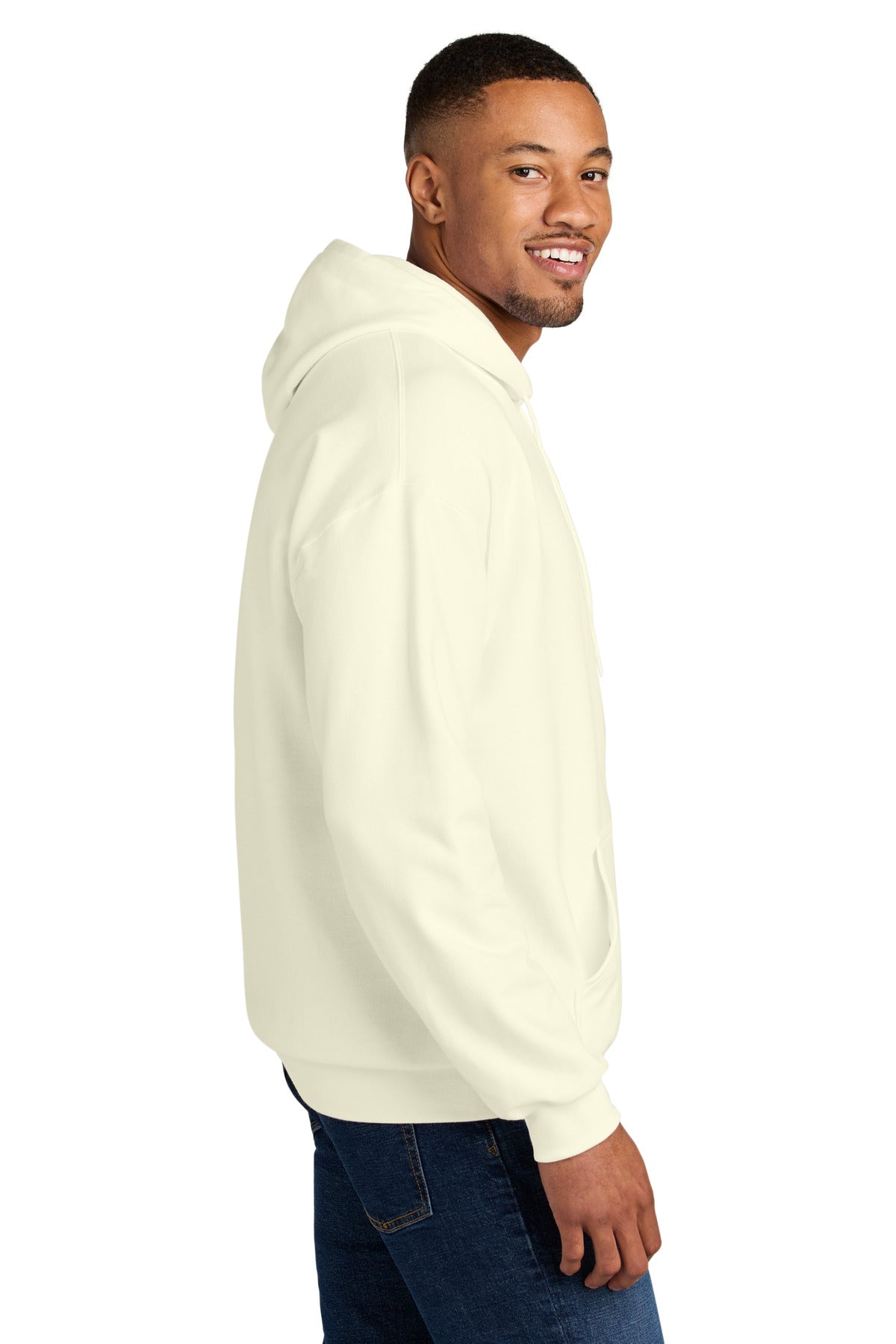 OffWhite Gildan Softstyle Midweight Pullover Hooded Sweatshirt SF500