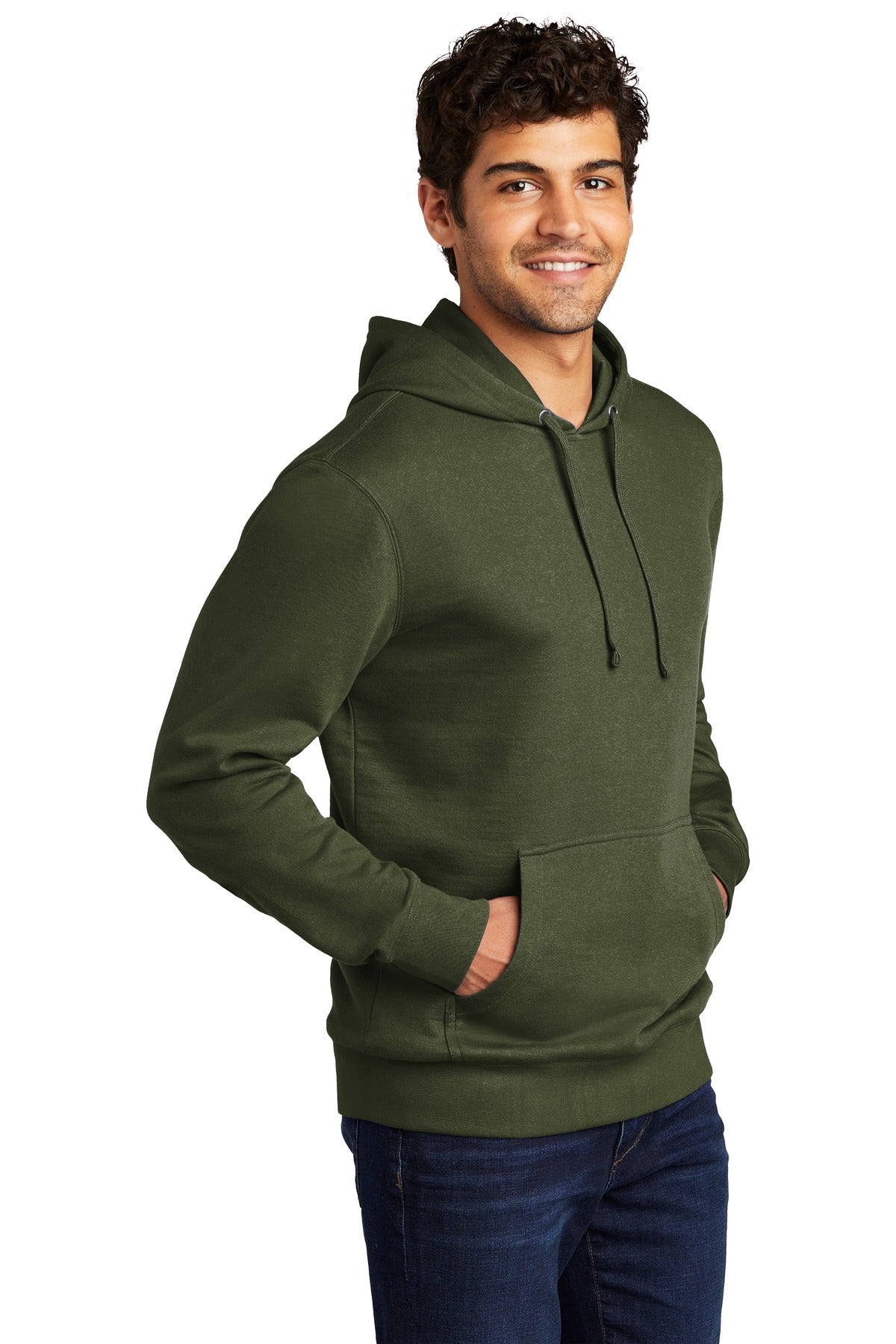Olive District V.I.T. Fleece Hoodie DT6100