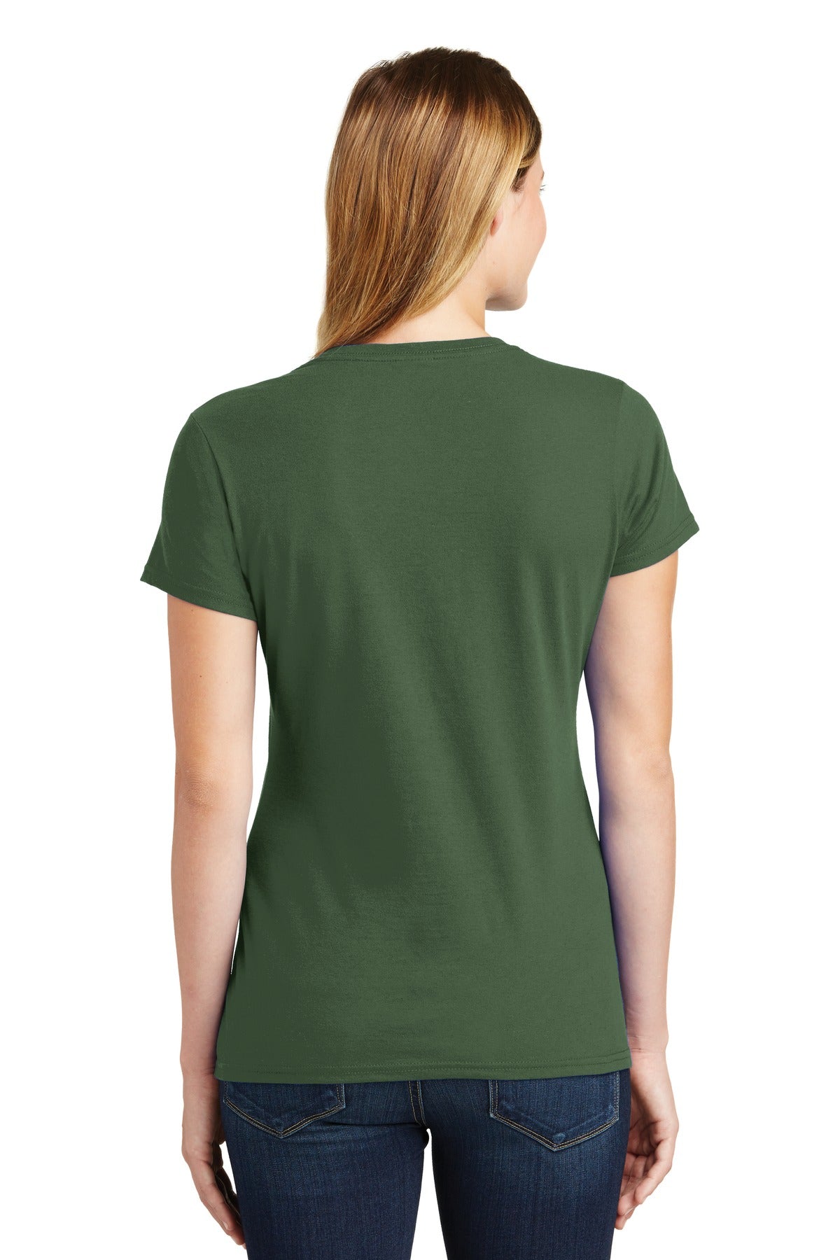 Olive Port & Co Women's Fan Favorite Tee. LPC450