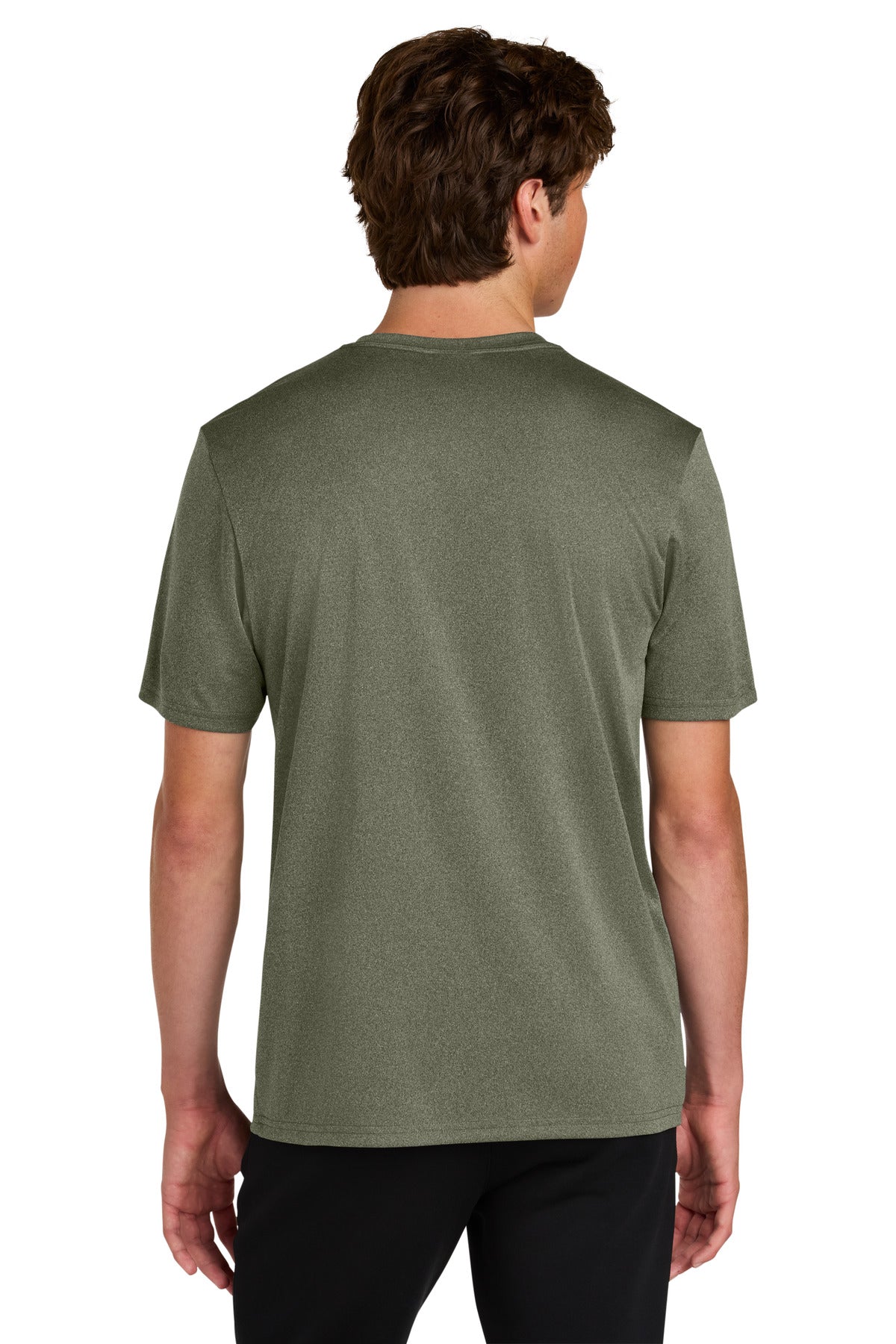 OlvDrabGnH Port & Co Heather Performance Tee PC390