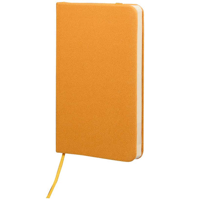 Orange 3.5" x 5.5" Recycled PET Pocket Bound Journal plain