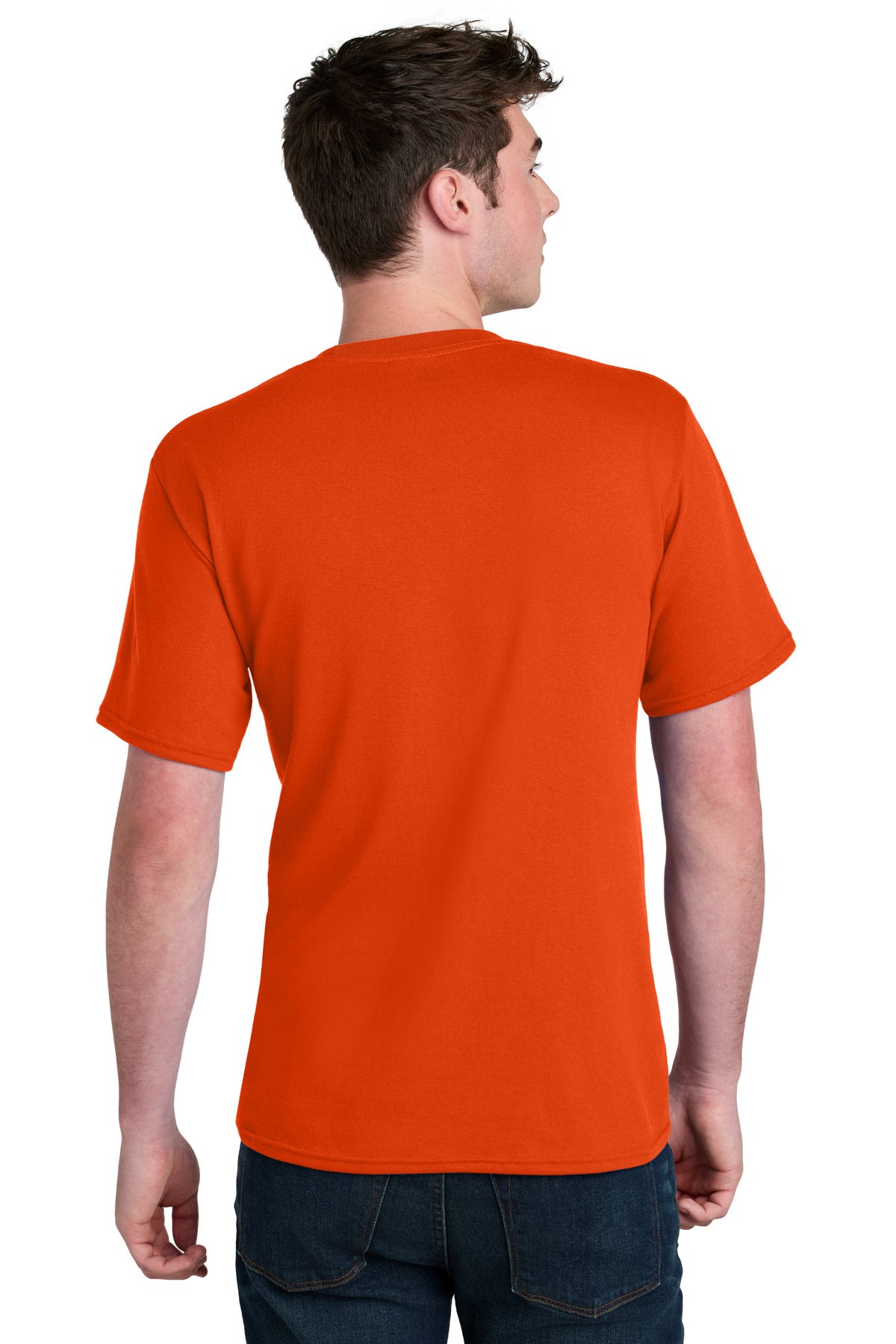Orange Port & Co Core Blend Recycled Tee PC01