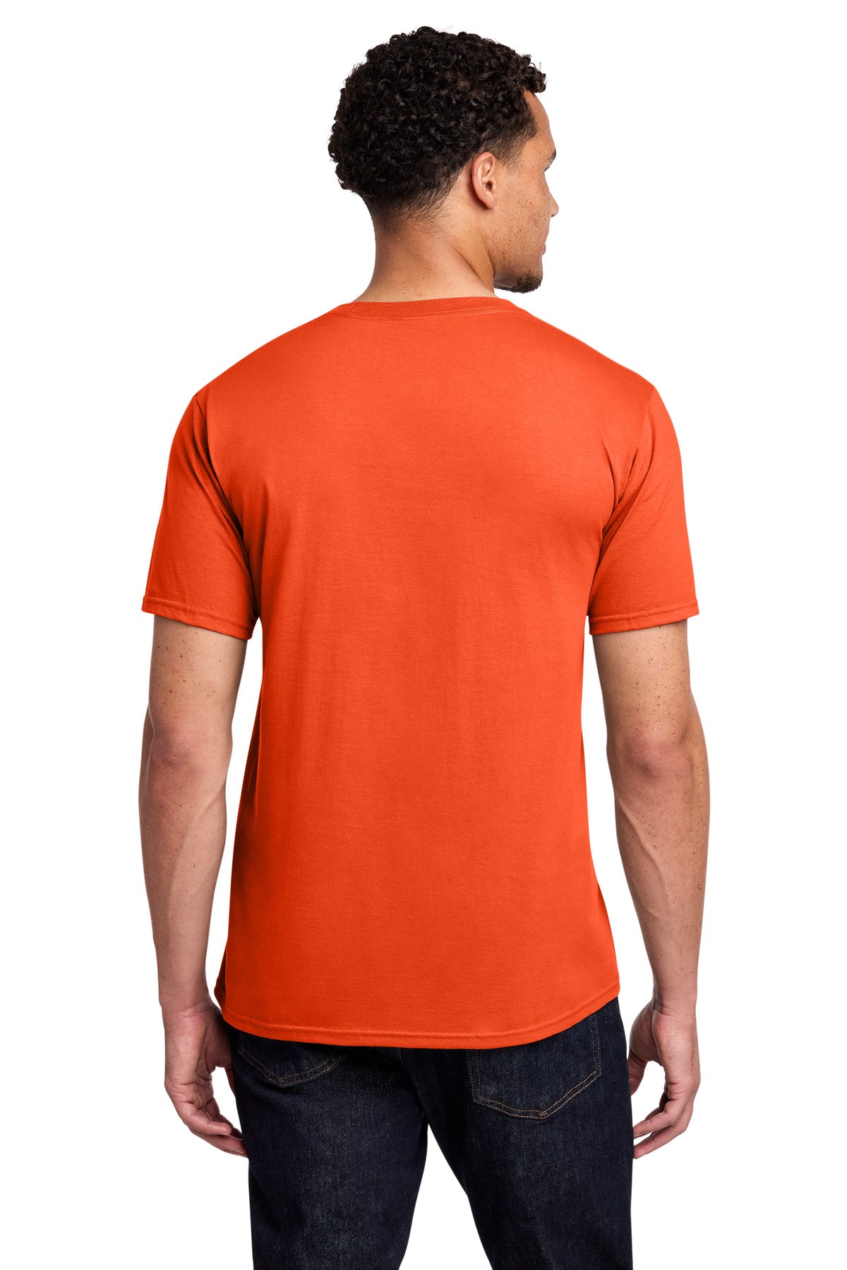 Orange Port & Co Fan Favorite Tee. PC450
