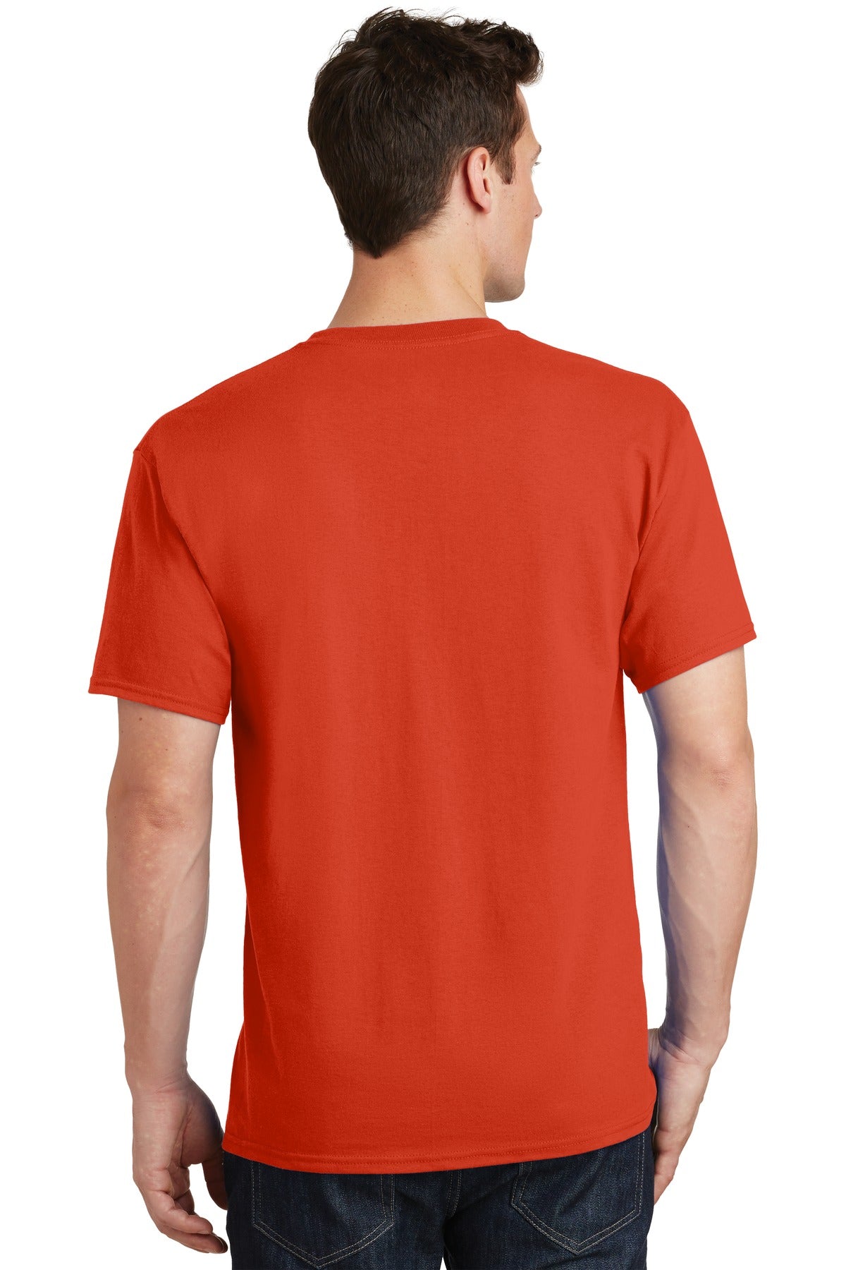 Orange Port & Co Tall Core Cotton Tee PC54T