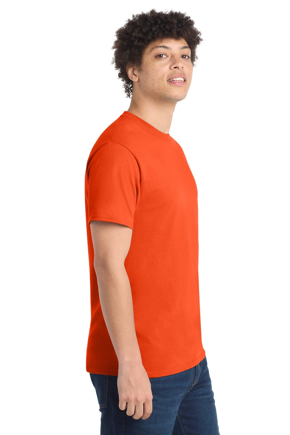 Orange Port & Co Tall Core Cotton Tee PC54T