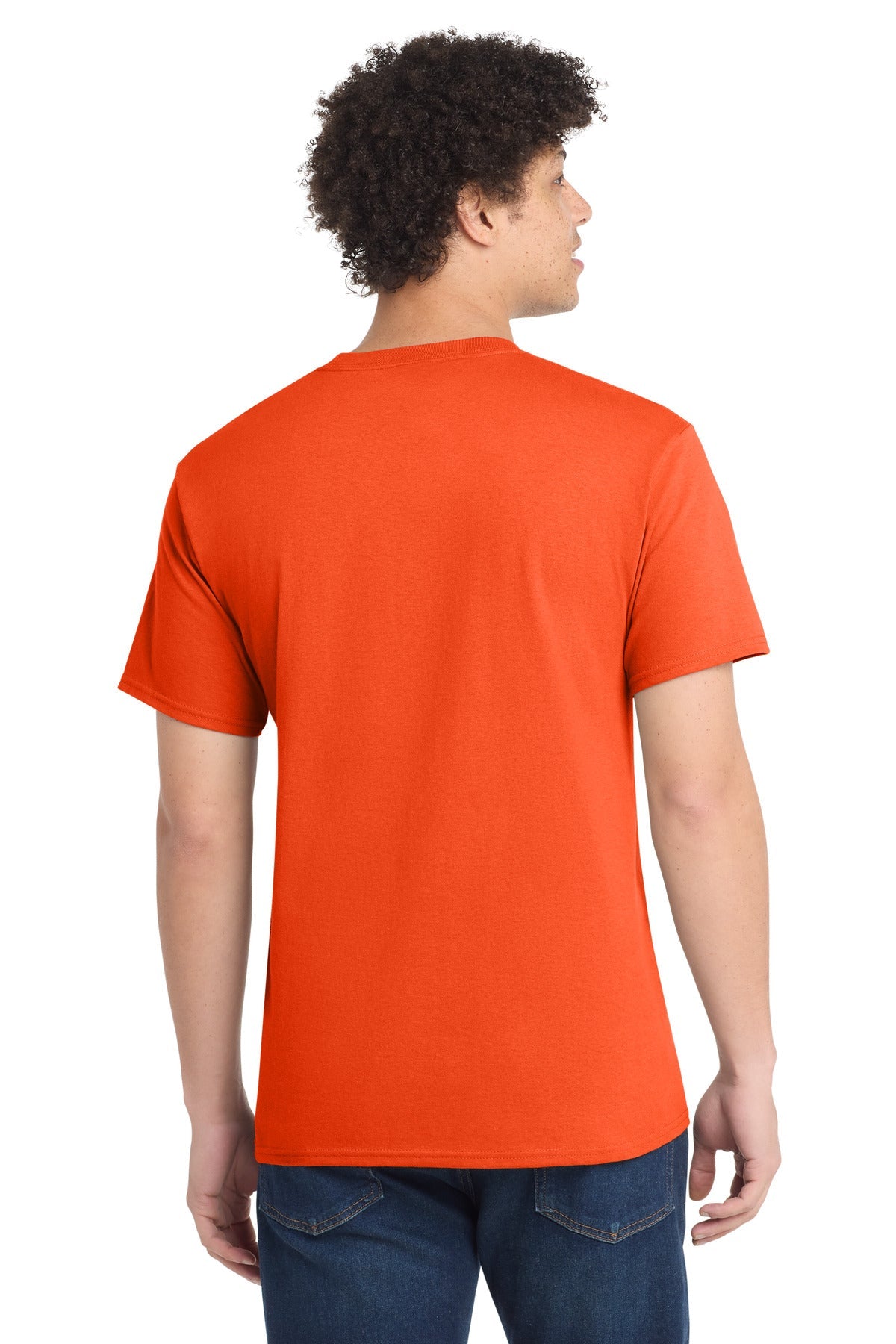 Orange Port & Co Tall Core Cotton Tee PC54T