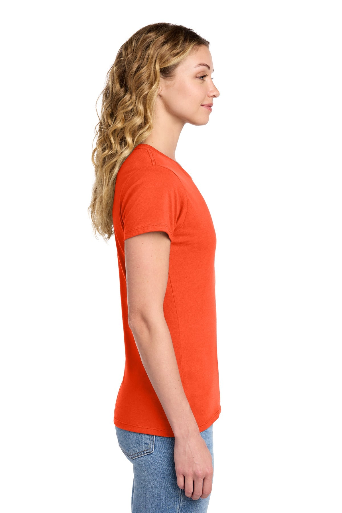 Orange Port & Co Women's Fan Favorite Tee. LPC450