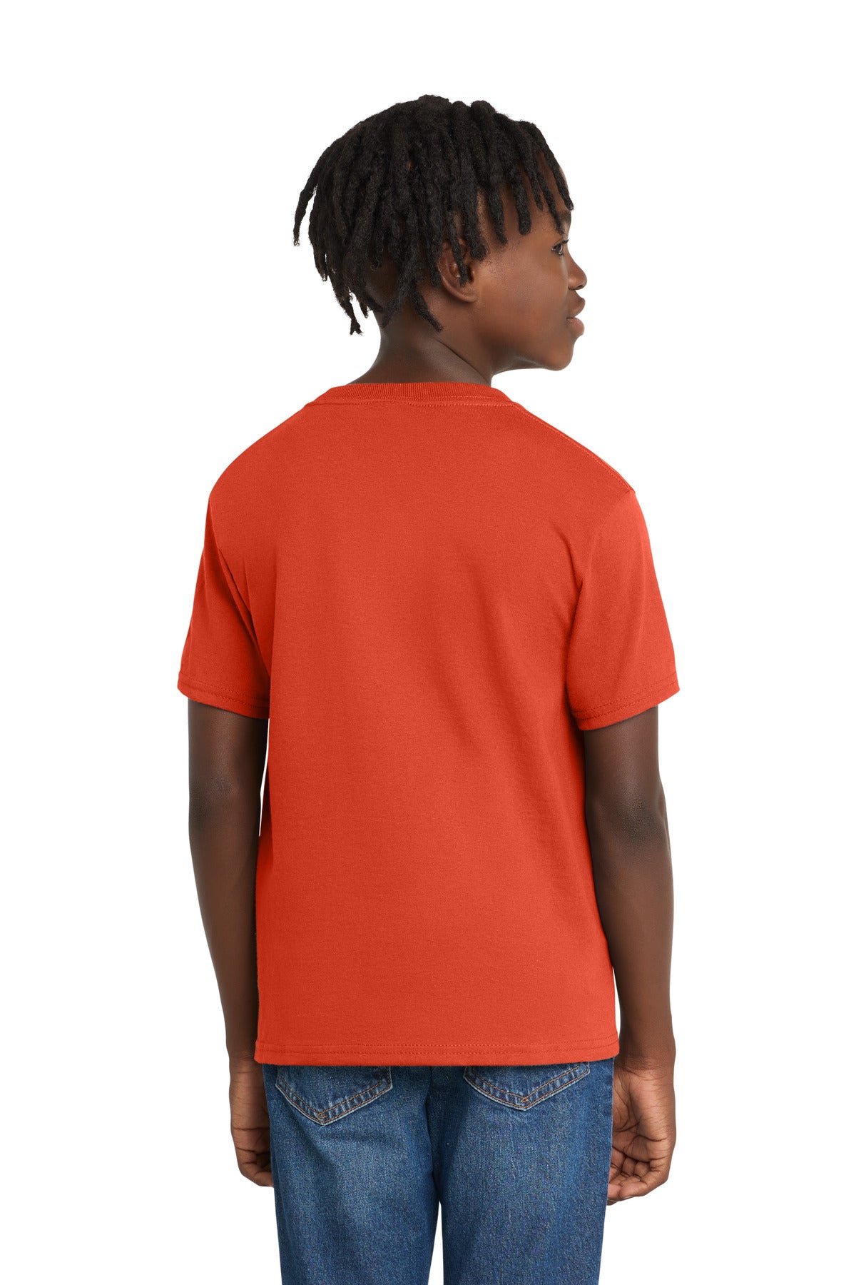 Orange Port & Co Youth Essential Tee. PC61Y