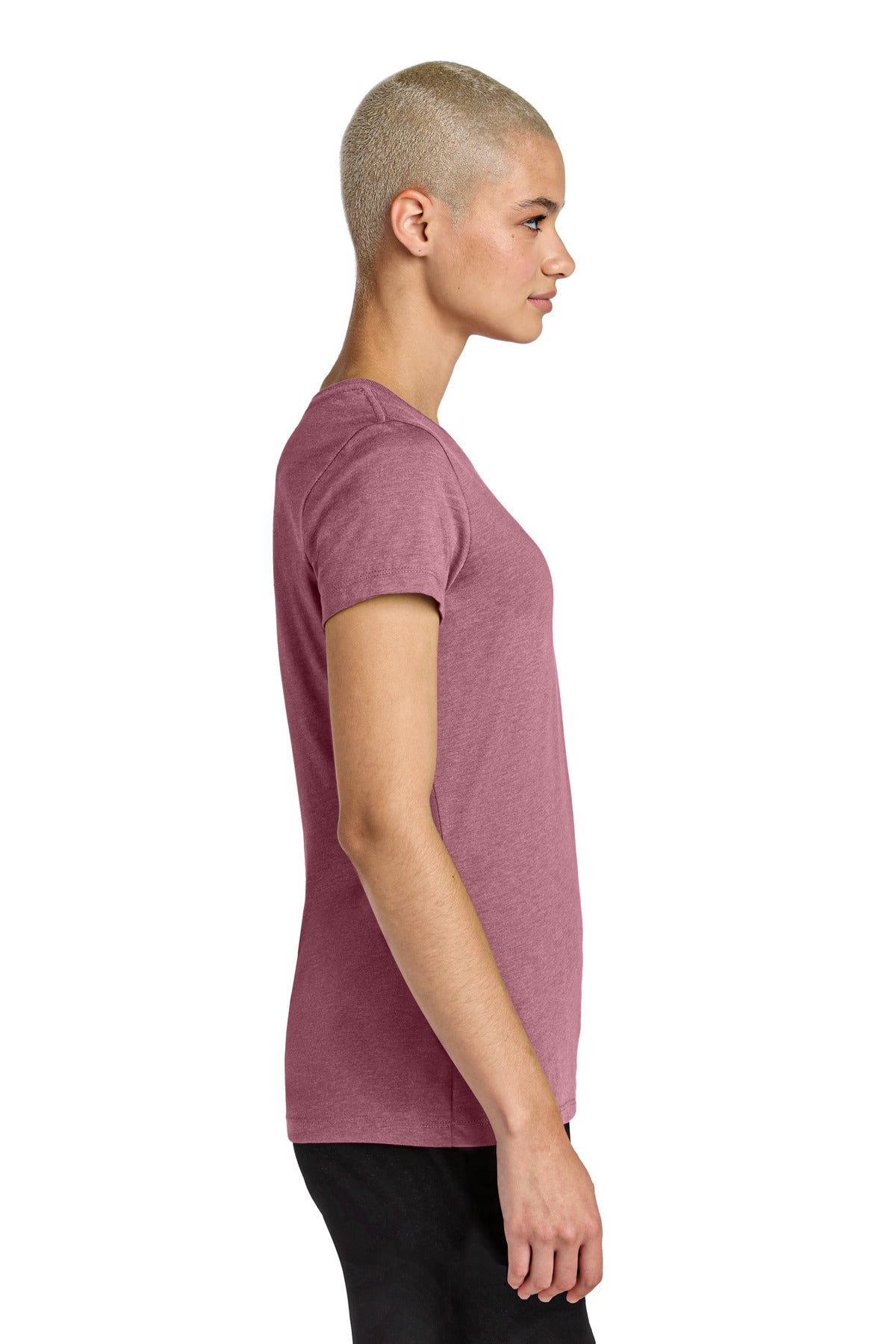OrcHazeHtr District Women's Perfect Weight CVC Tee DT188