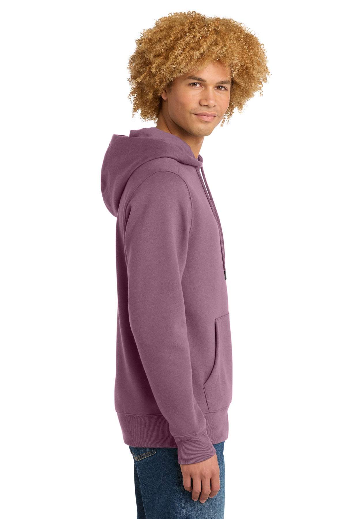 OrchidHaze District Perfect Weight Fleece Hoodie DT1101