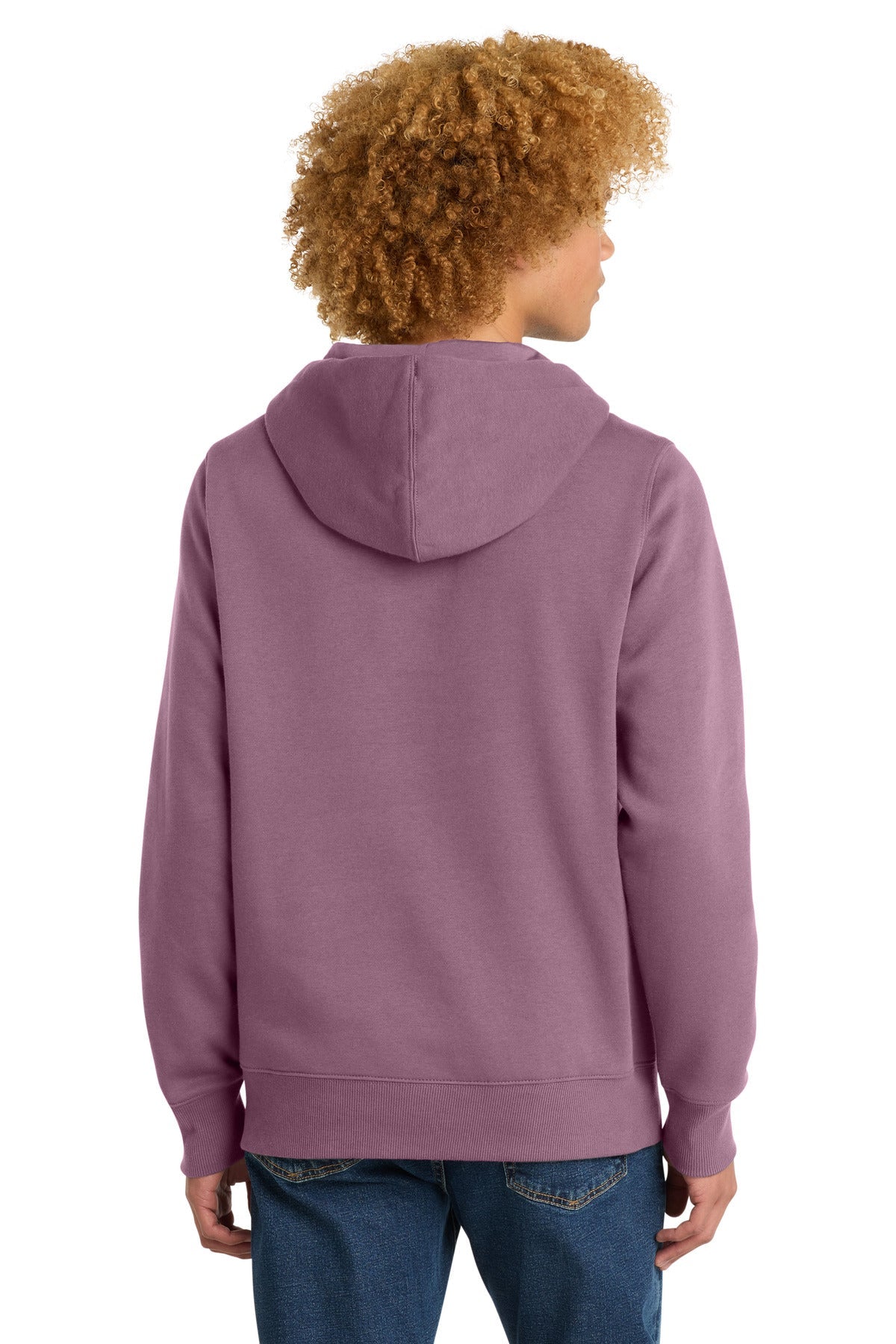 OrchidHaze District Perfect Weight Fleece Hoodie DT1101