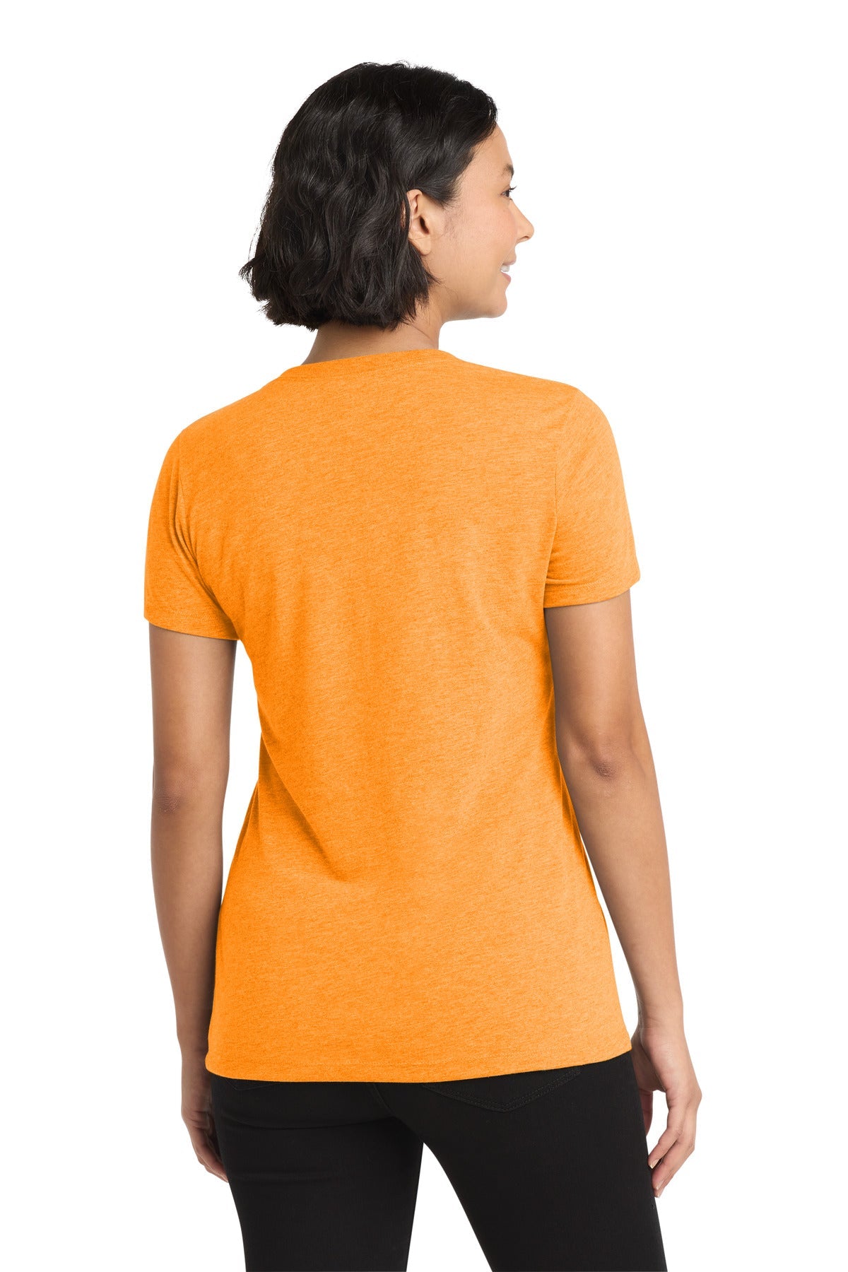 OrngUFancy Allmade Women's Tri-Blend V-Neck Tee AL2018