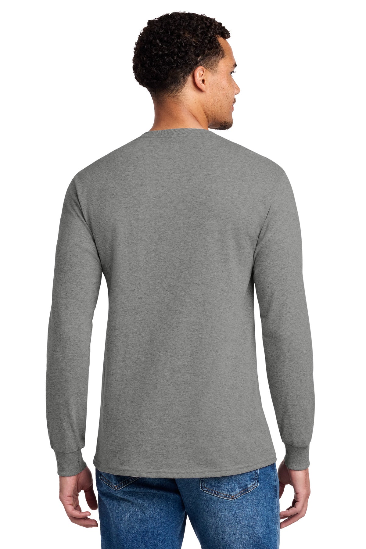 Oxford Jerzees - Dri-Power 50/50 Cotton/Poly Long Sleeve T-Shirt. 29LS