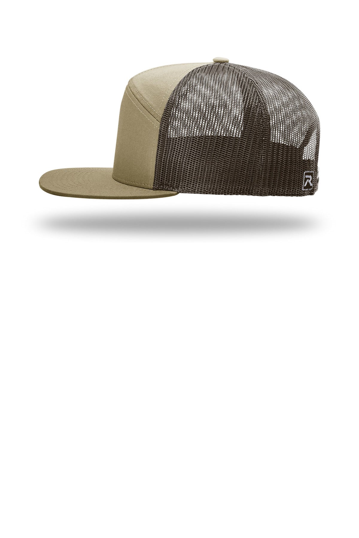 PaleKh/Brn Richardson 7-Panel Trucker 168