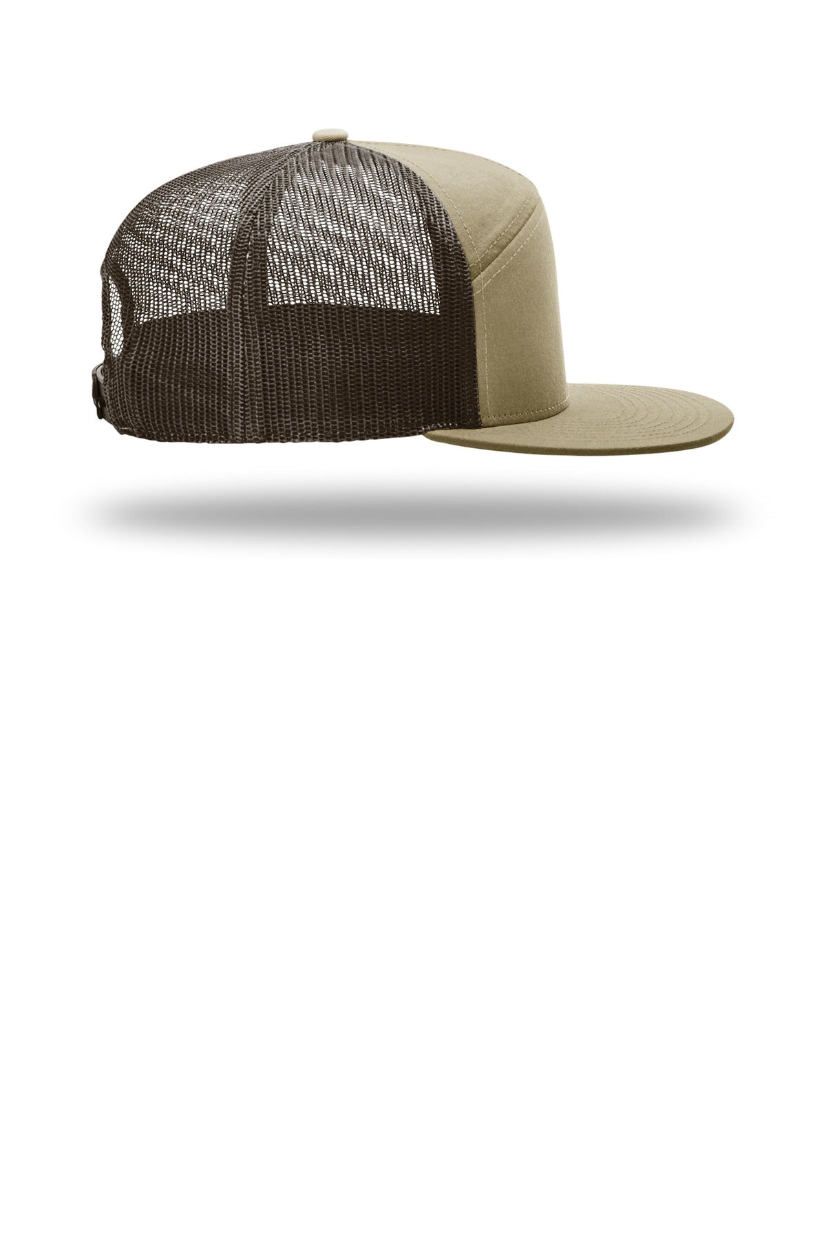 PaleKh/Brn Richardson 7-Panel Trucker 168