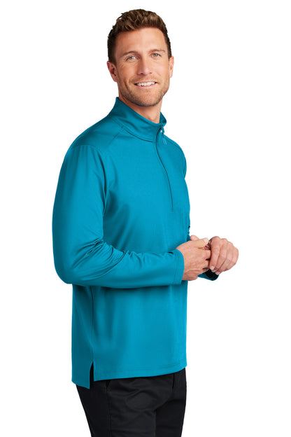 ParcelBlue Port Authority C-FREE Double Knit 1/4-Zip K880