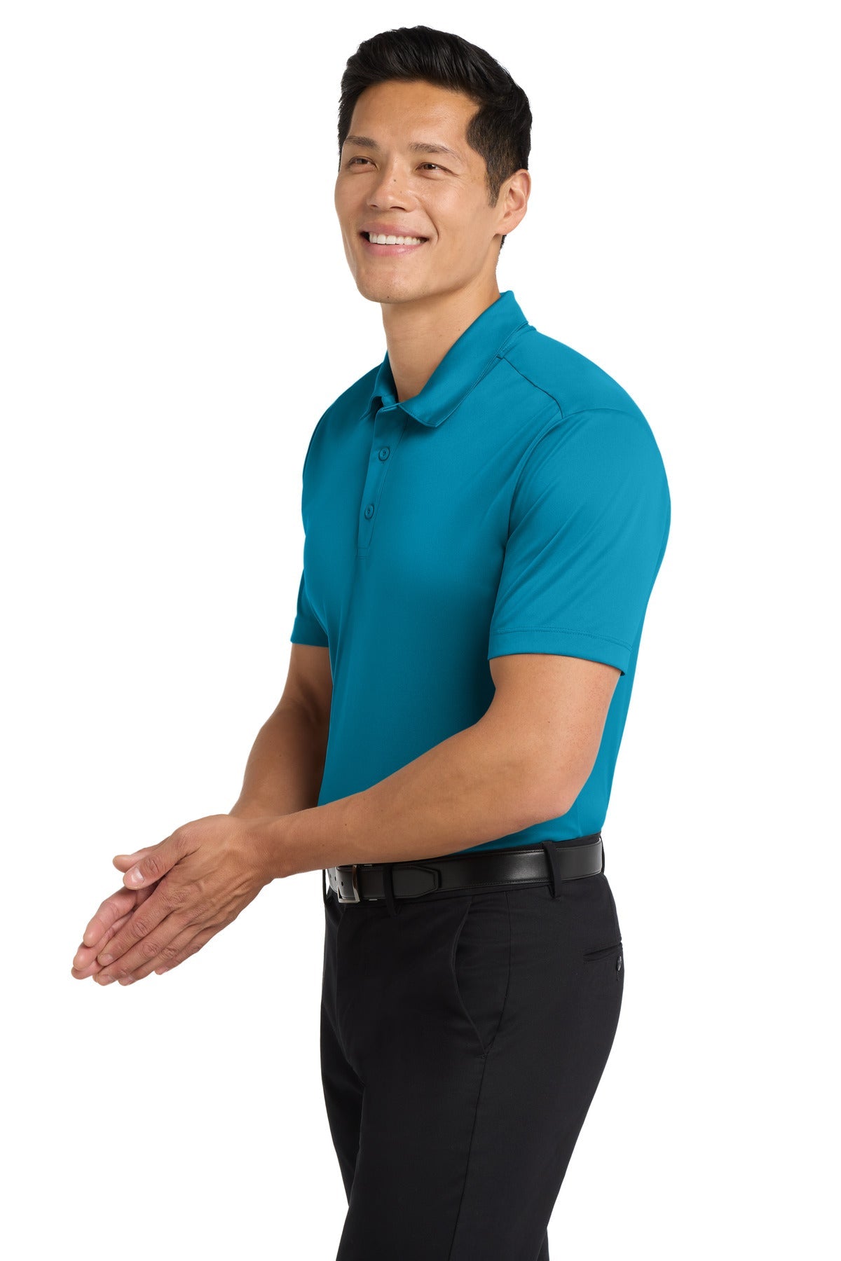 ParcelBlue Port Authority Silk Touch Performance Polo. K540