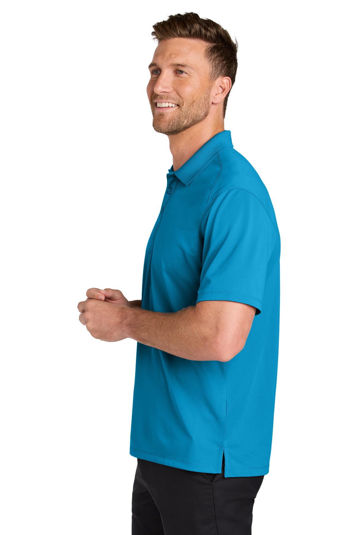 ParcelBlue Port Authority Wearever Performance Pique Polo K240
