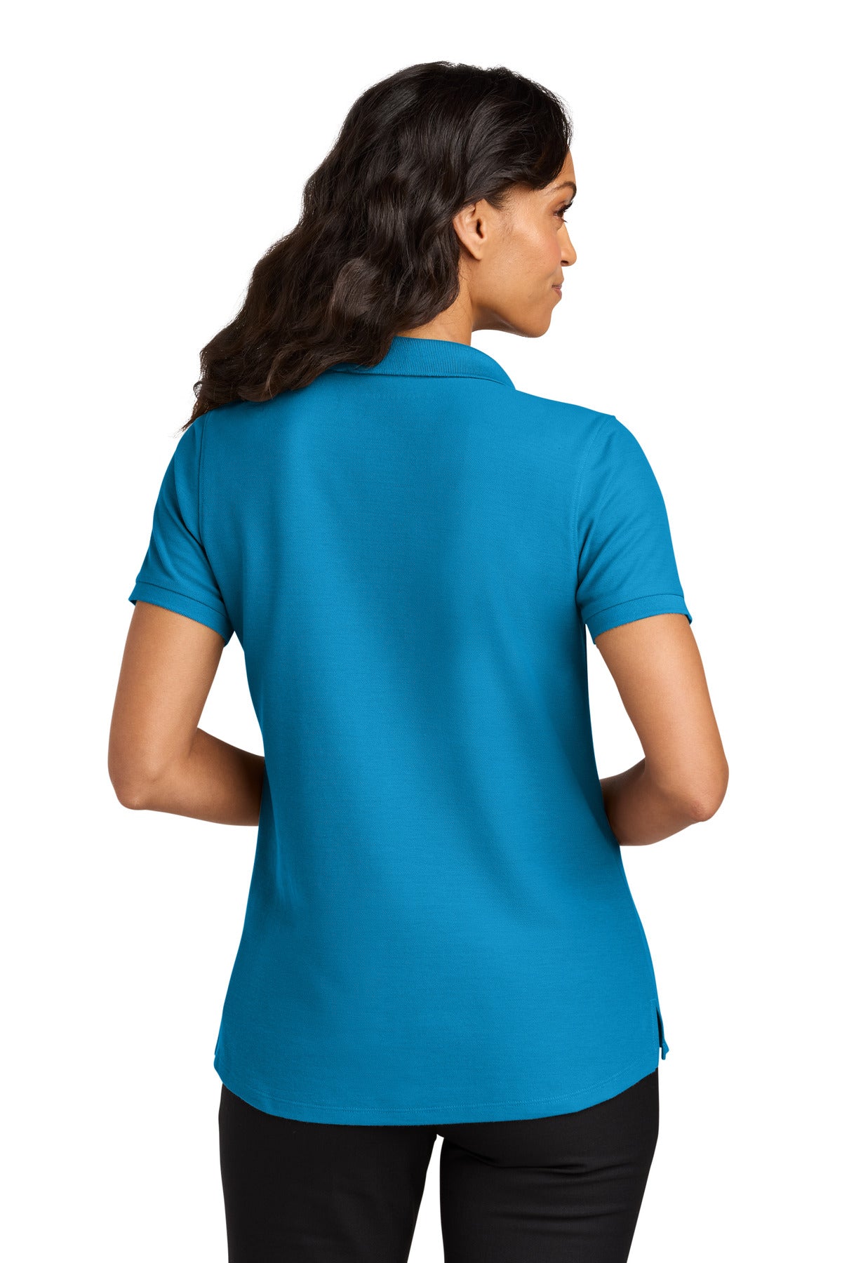 ParcelBlue Port Authority Women's Wearever Signature Pique Polo LK200