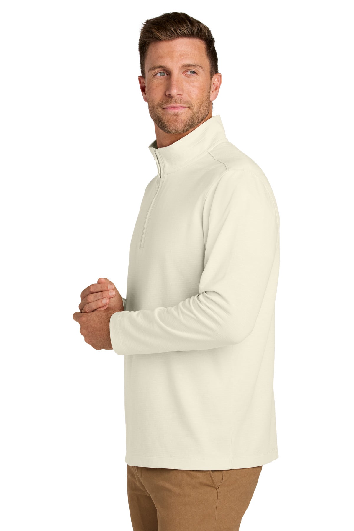 Parchment Port Authority Breakwater 1/4-Zip Pullover K820
