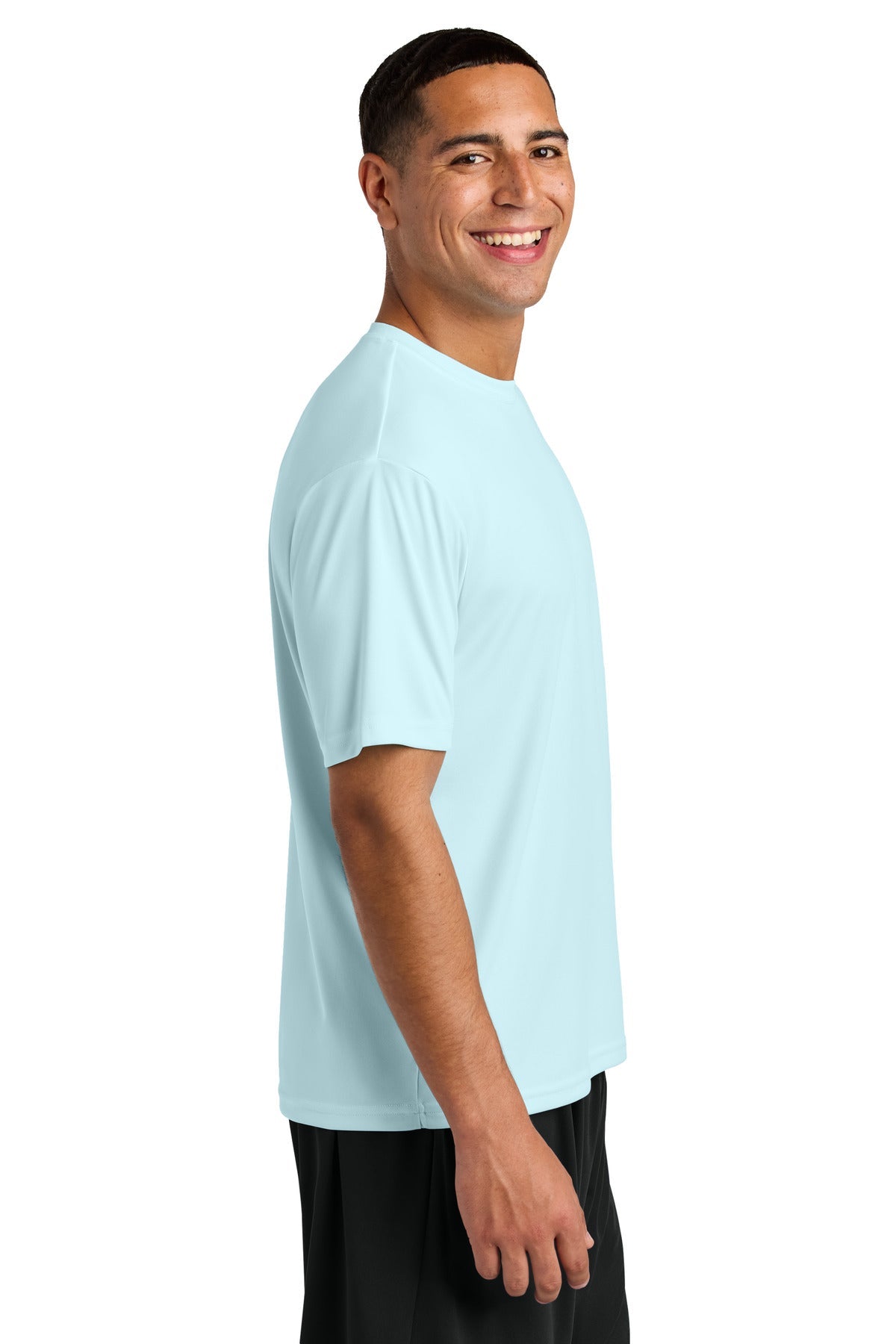 PastelBlue A4 Cooling Performance Short Sleeve Tee A4N3142