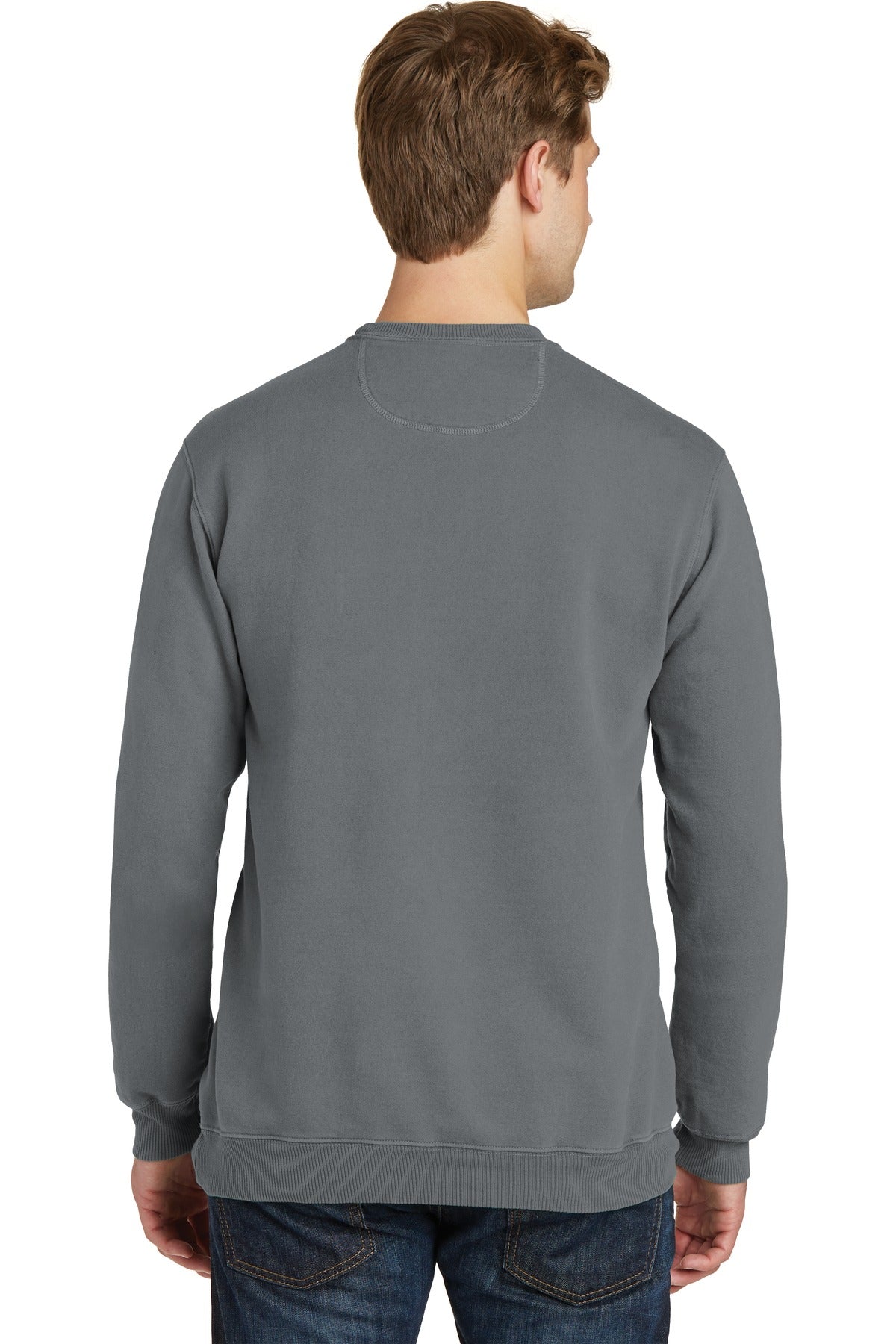 Pewter Port & Co Beach Wash Garment-Dyed Crewneck Sweatshirt PC098