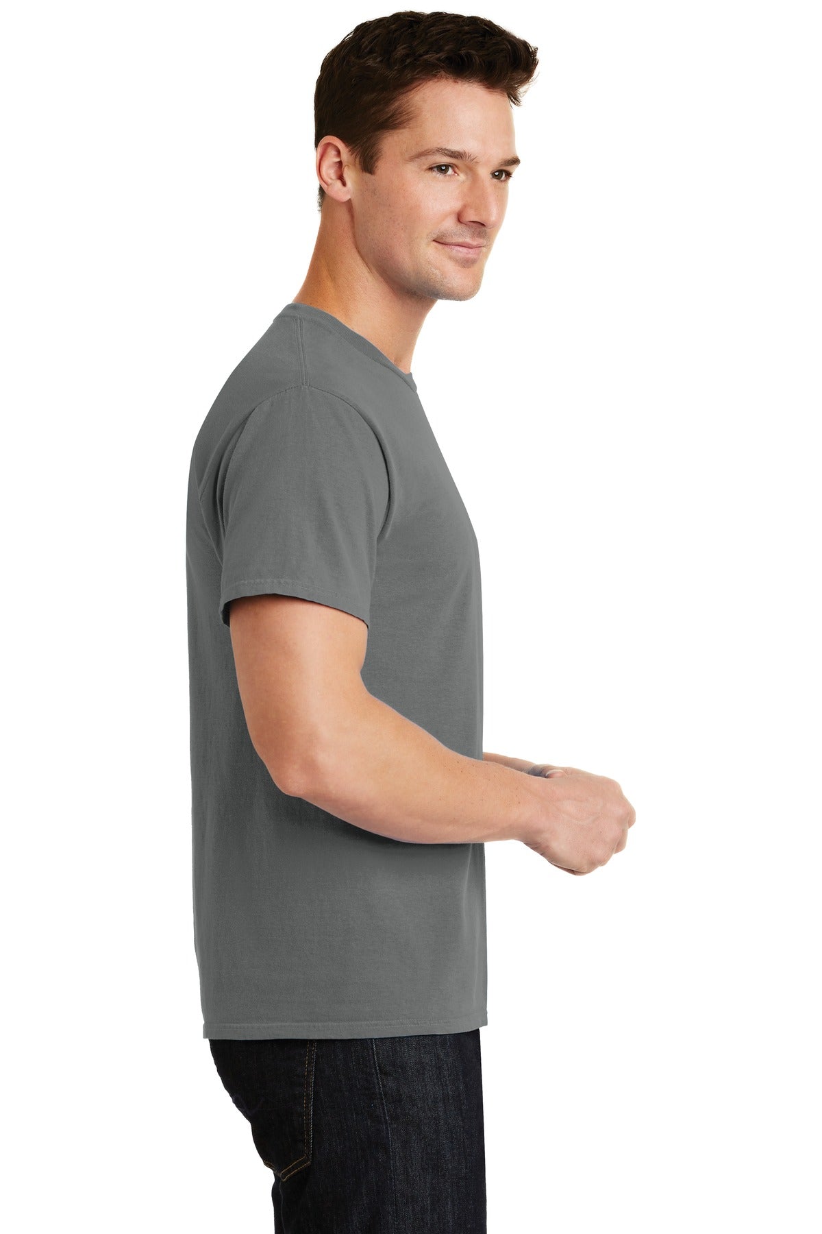 Pewter Port & Co Beach Wash Garment-Dyed Tee. PC099