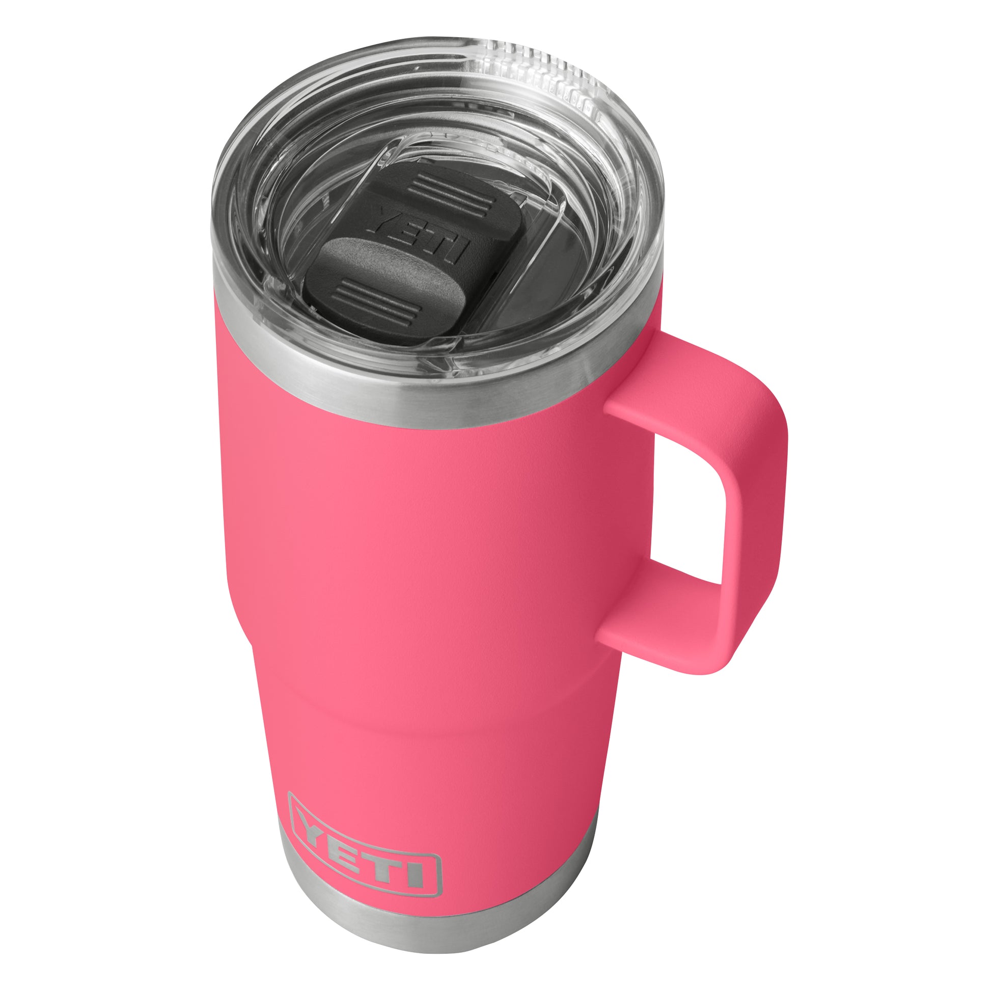 Pink-Tropical Rambler® 20 oz Travel Mug plain