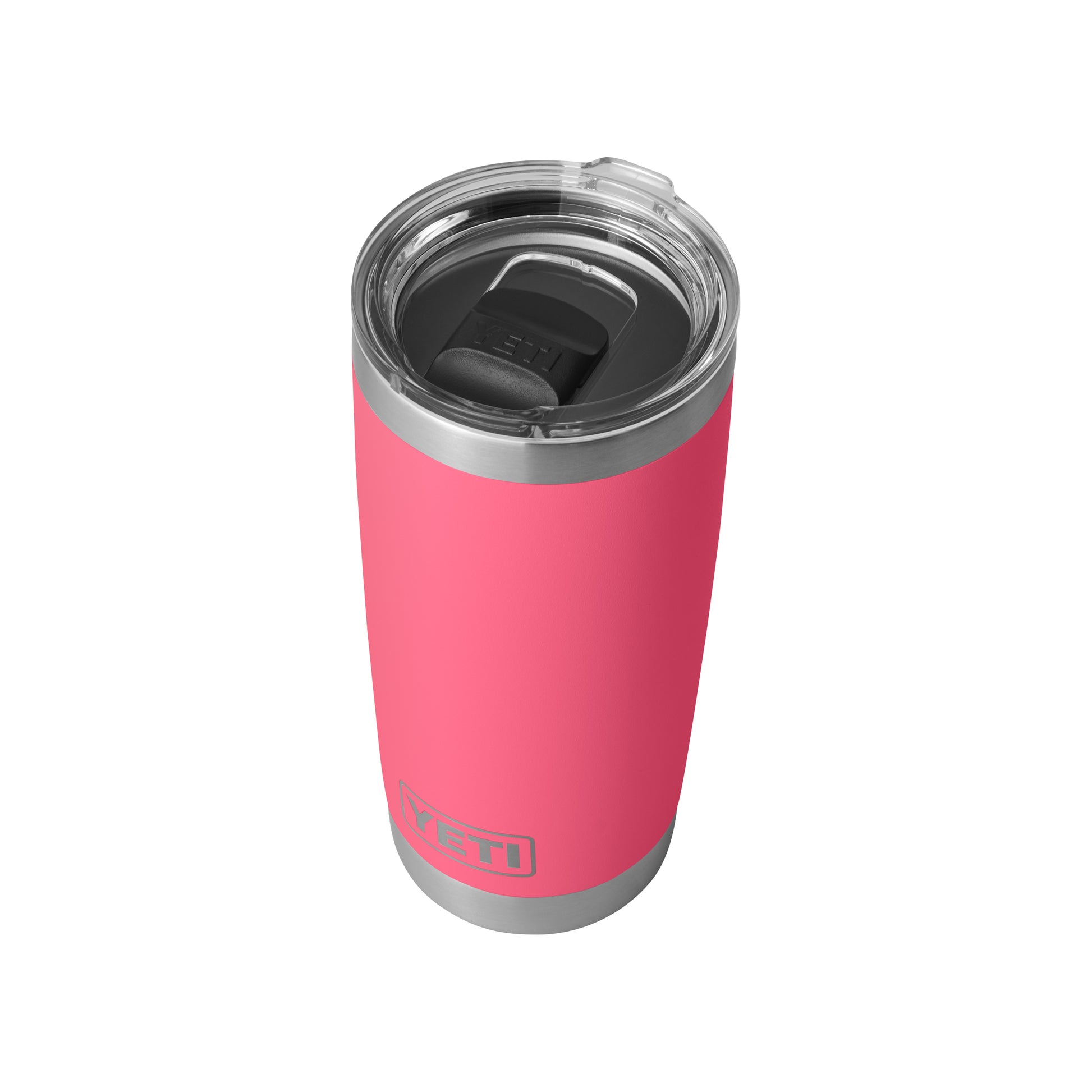 Pink-Tropical Rambler® 20 oz Tumbler MagSlider™ Lid plain
