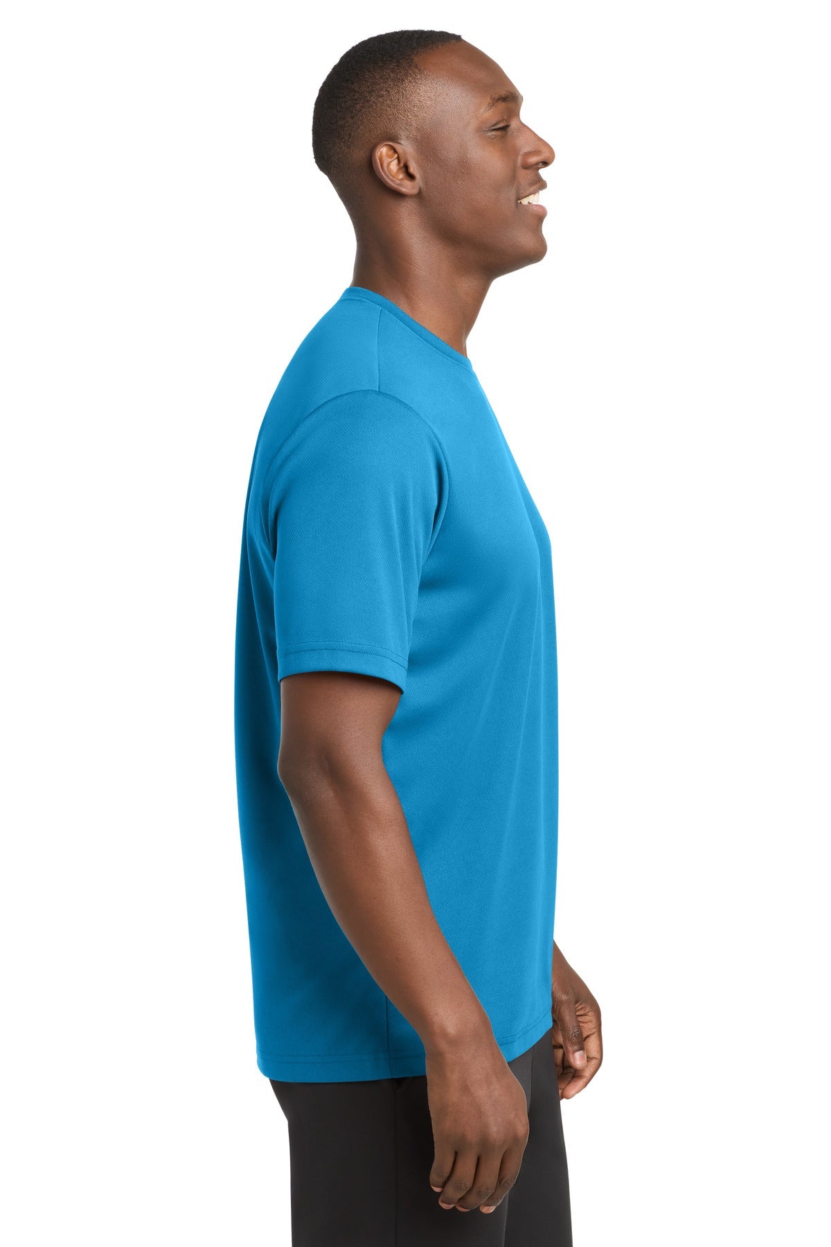 Pond Blue Sport-Tek PosiCharge RacerMesh Tee. ST340
