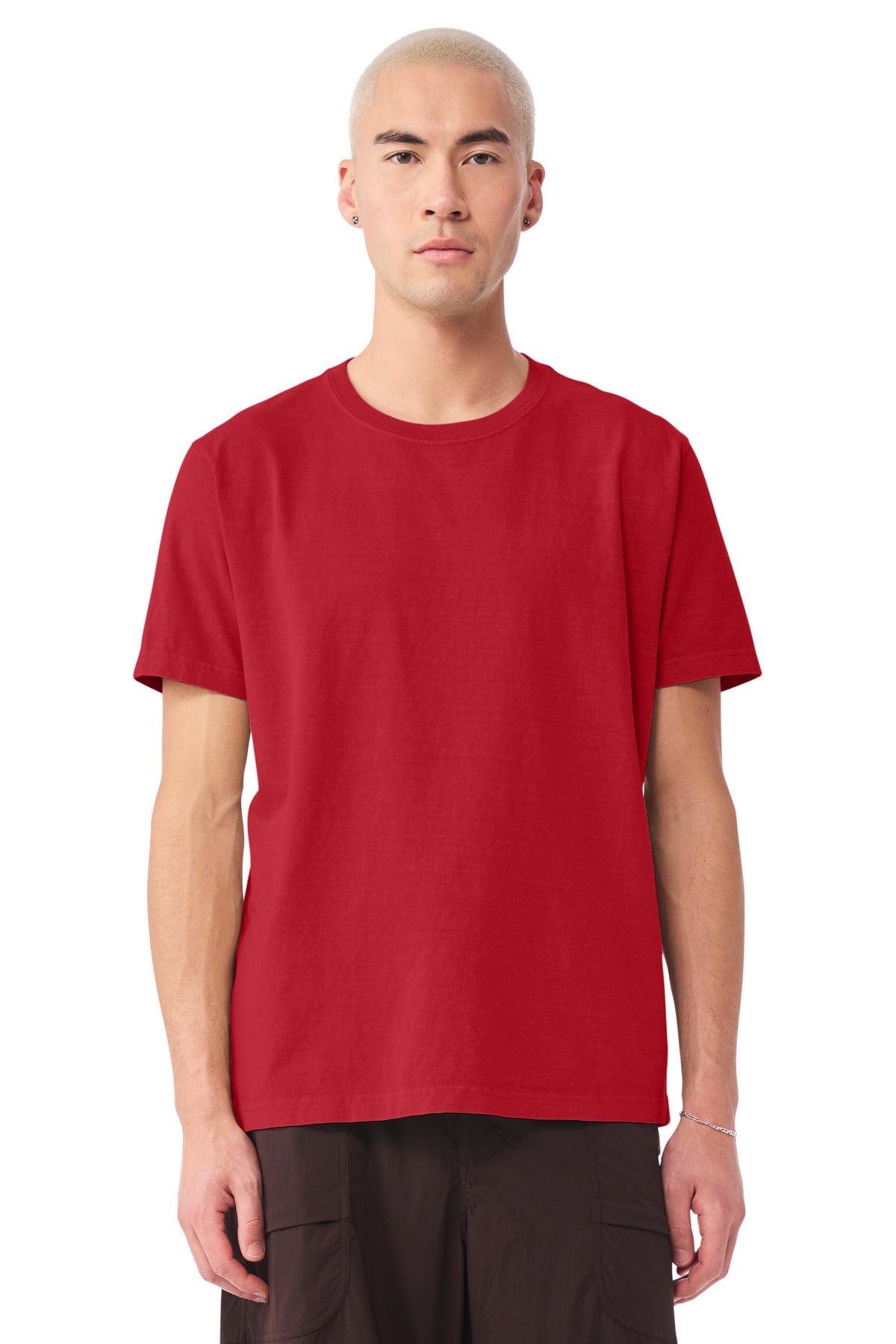 PopRed BELLA+CANVAS Unisex Heavyweight Garment-Dyed Tee BC4810GD